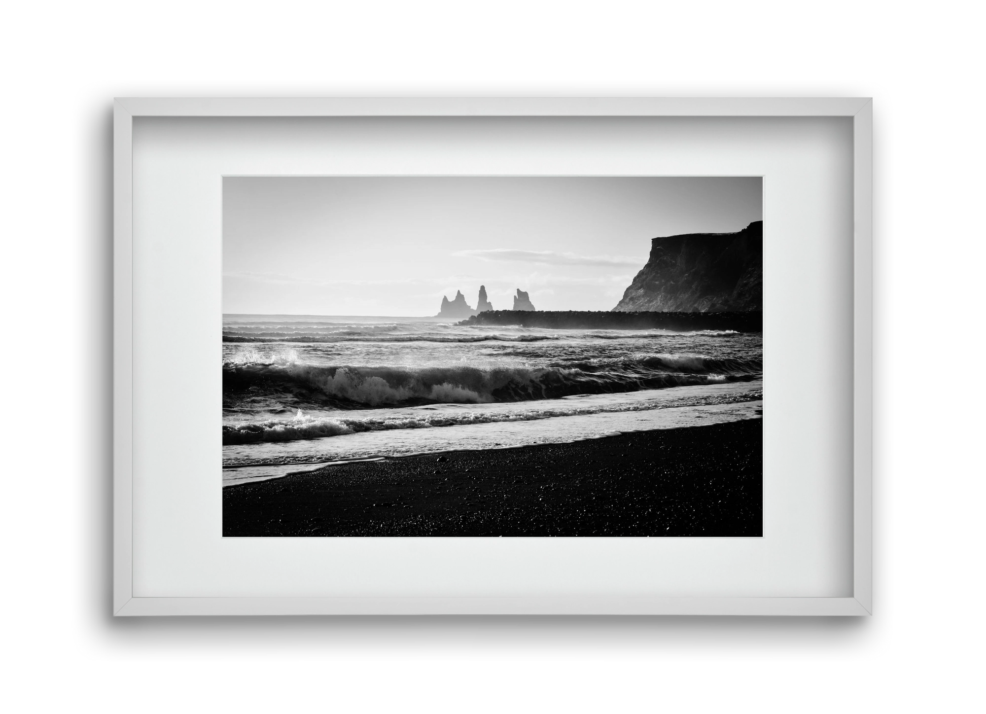 Trolls, 45x30 cm (30x20 cm), Fehér keret, paszpartuval