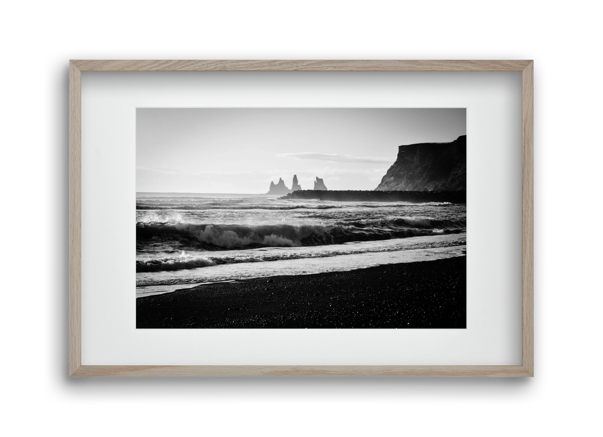 Trolls, 45x30 cm (30x20 cm), Tölgy keret, paszpartuval