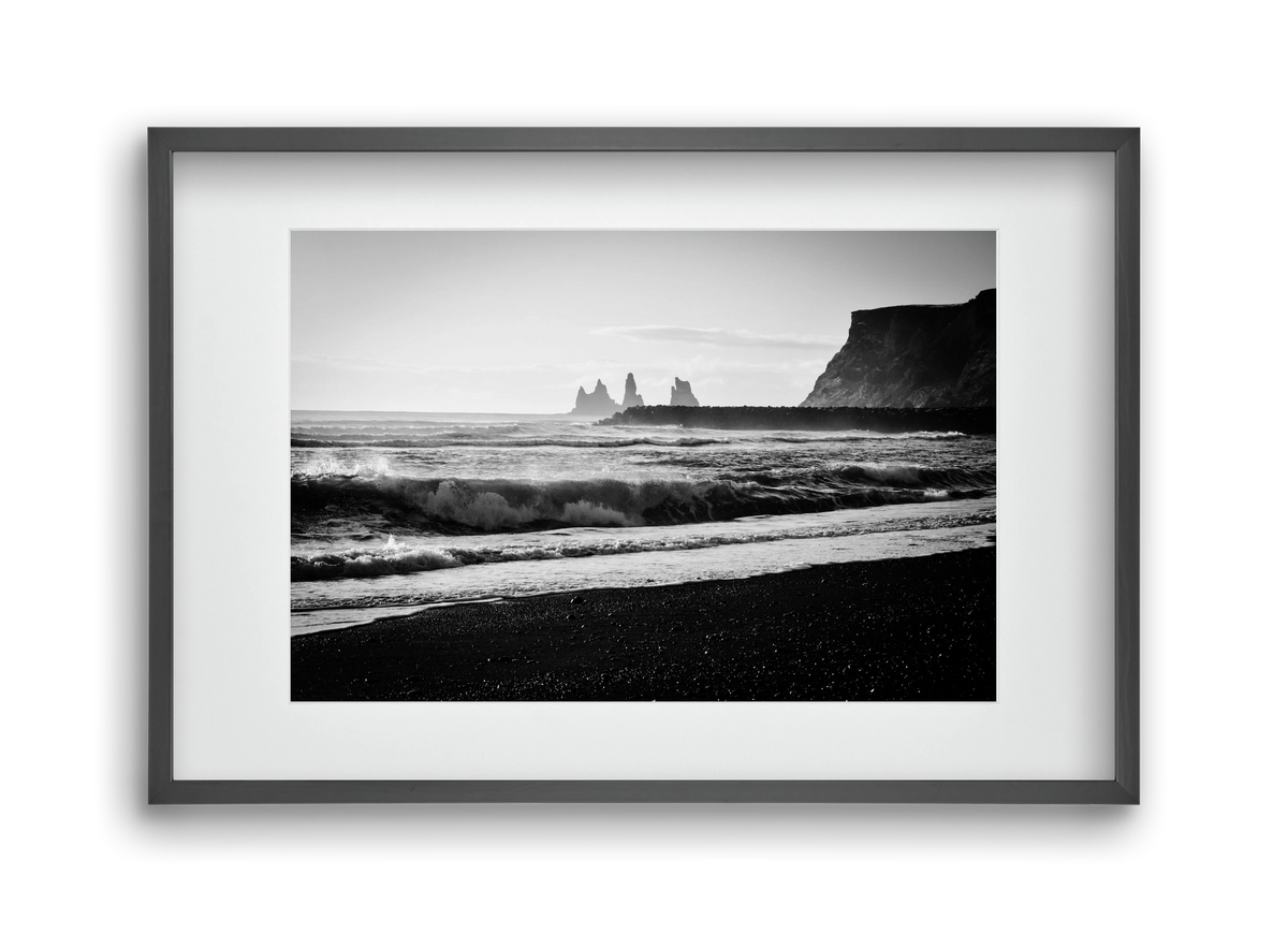 Trolls, 45x30 cm (30x20 cm), Fekete keret, paszpartuval