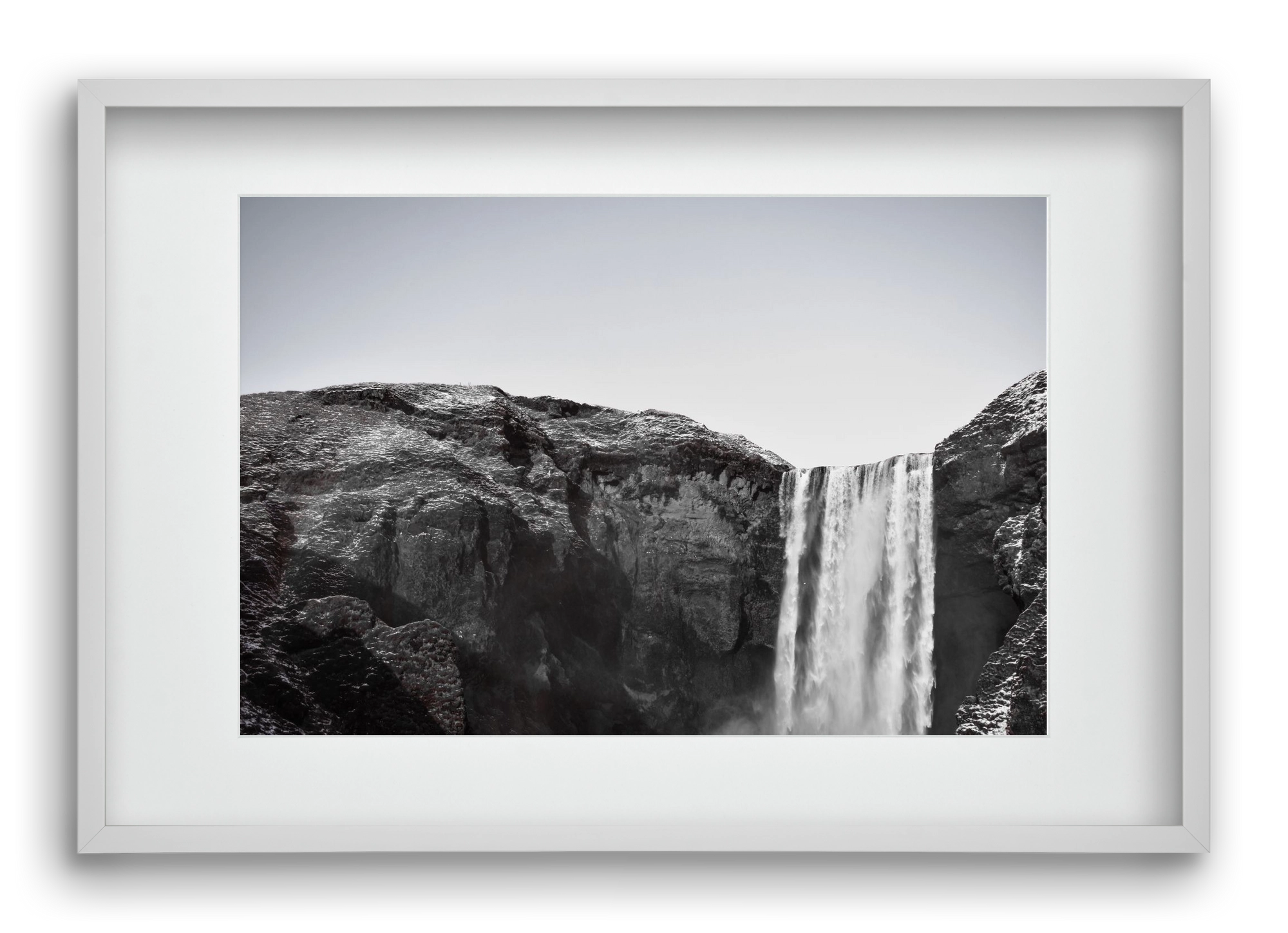 The fall, 60x40 cm (45x30 cm), Fehér keret, paszpartuval