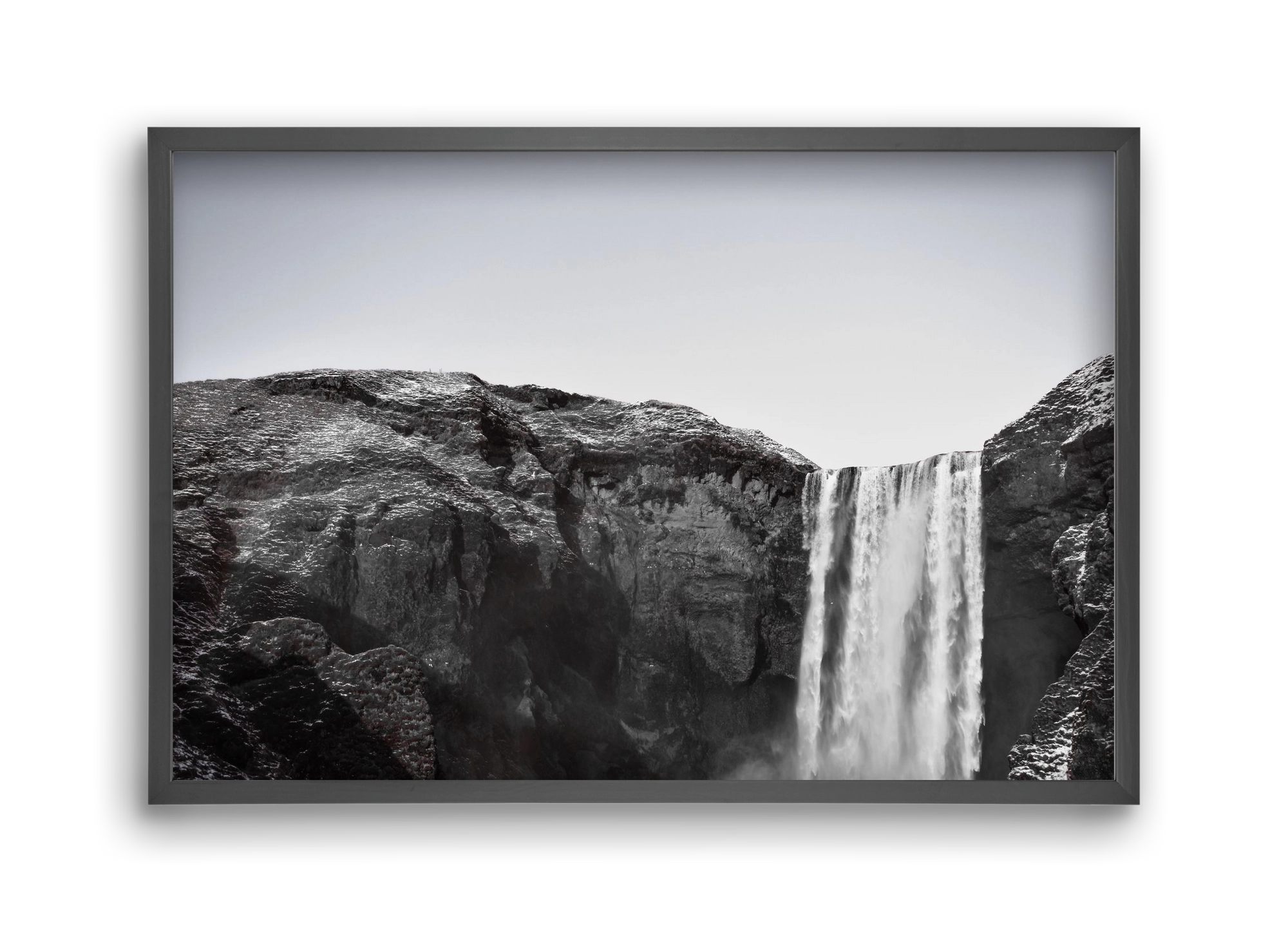 The fall, 45x30 cm (45x30 cm), Fekete keret