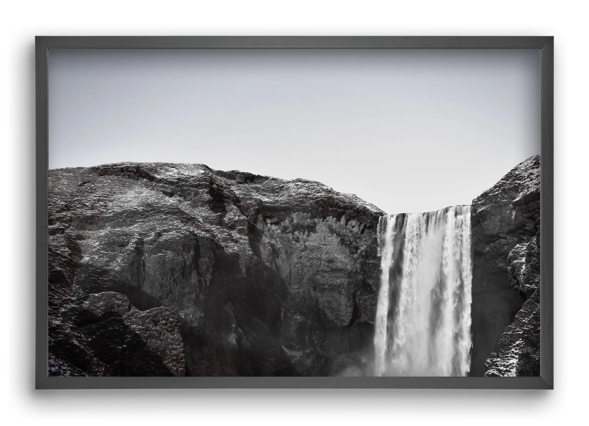 The fall, 60x40 cm (60x40 cm), Fekete keret