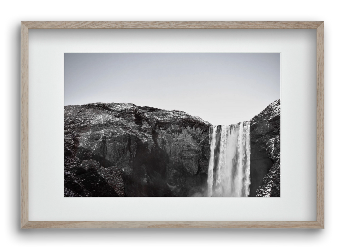 The fall, 60x40 cm (45x30 cm), Tölgy keret, paszpartuval