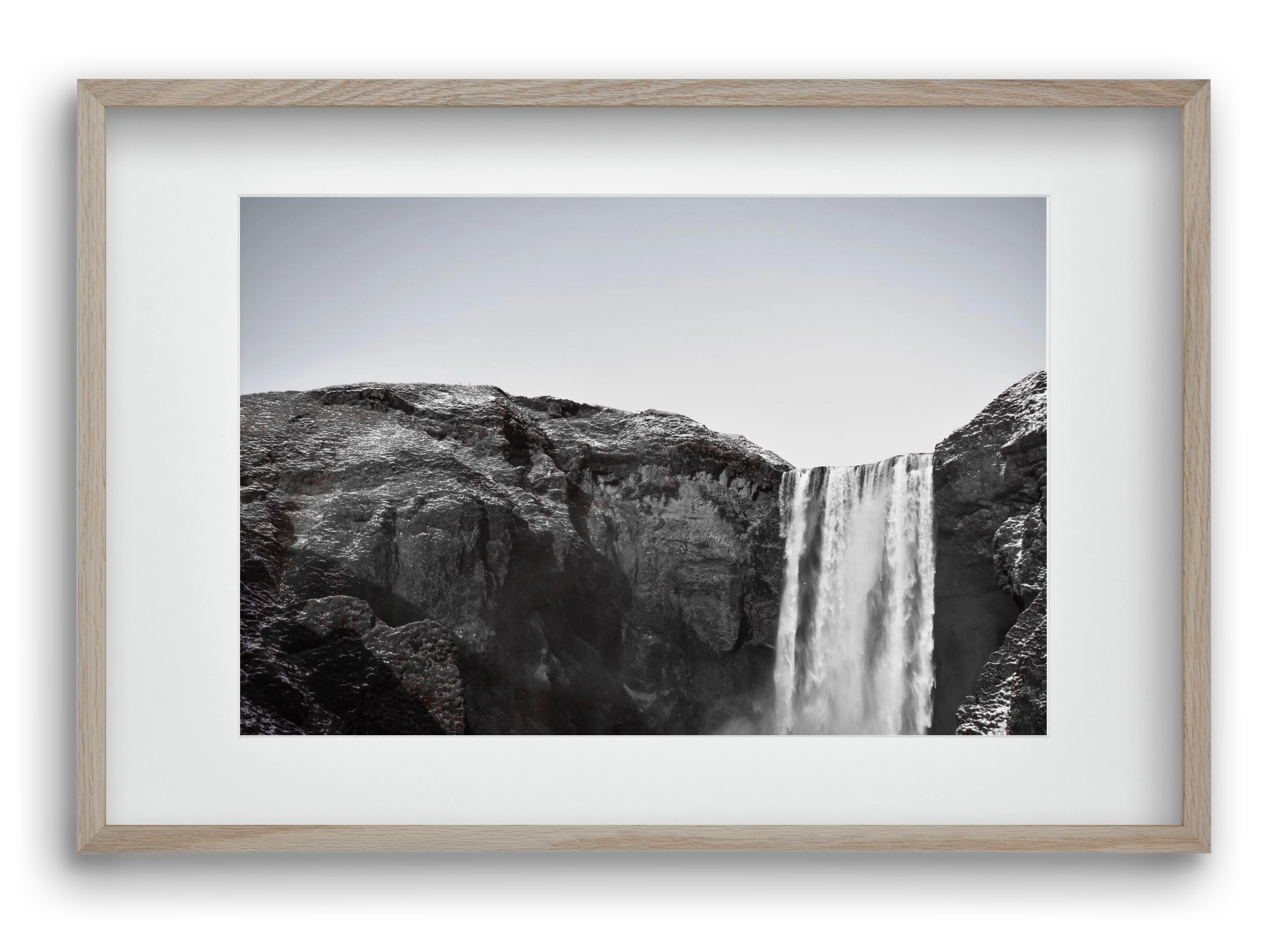 The fall, 60x40 cm (45x30 cm), Tölgy keret, paszpartuval