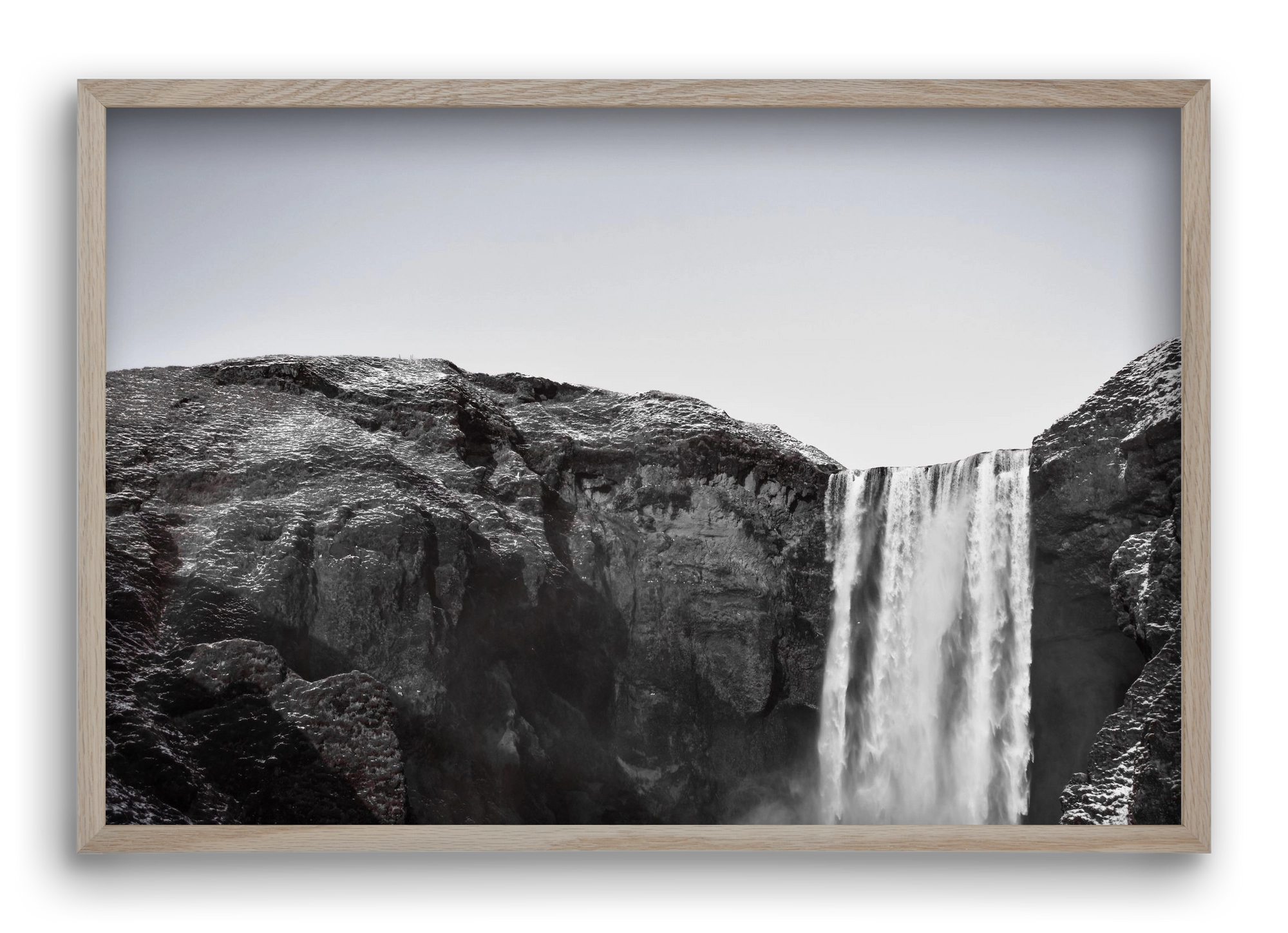 The fall, 60x40 cm (60x40 cm), Tölgy keret