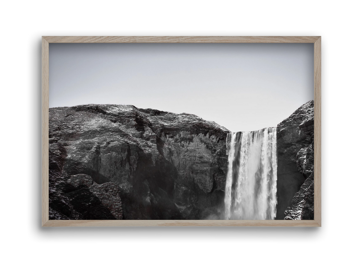 The fall, 45x30 cm (45x30 cm), Tölgy keret