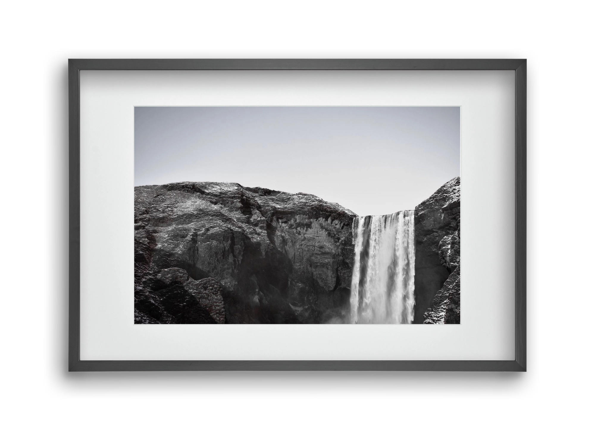 The fall, 45x30 cm (30x20 cm), Fekete keret, paszpartuval