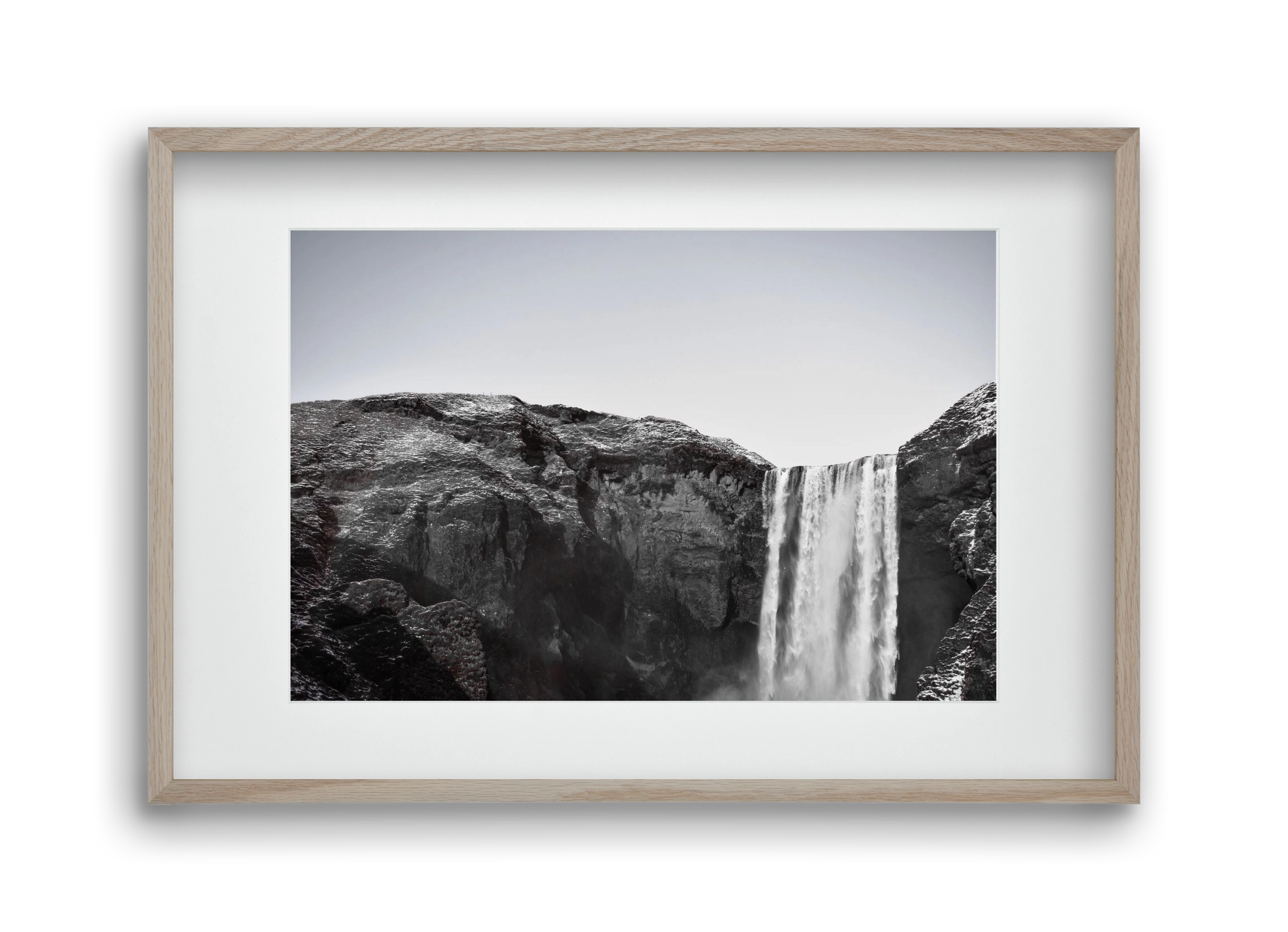 The fall, 45x30 cm (30x20 cm), Tölgy keret, paszpartuval