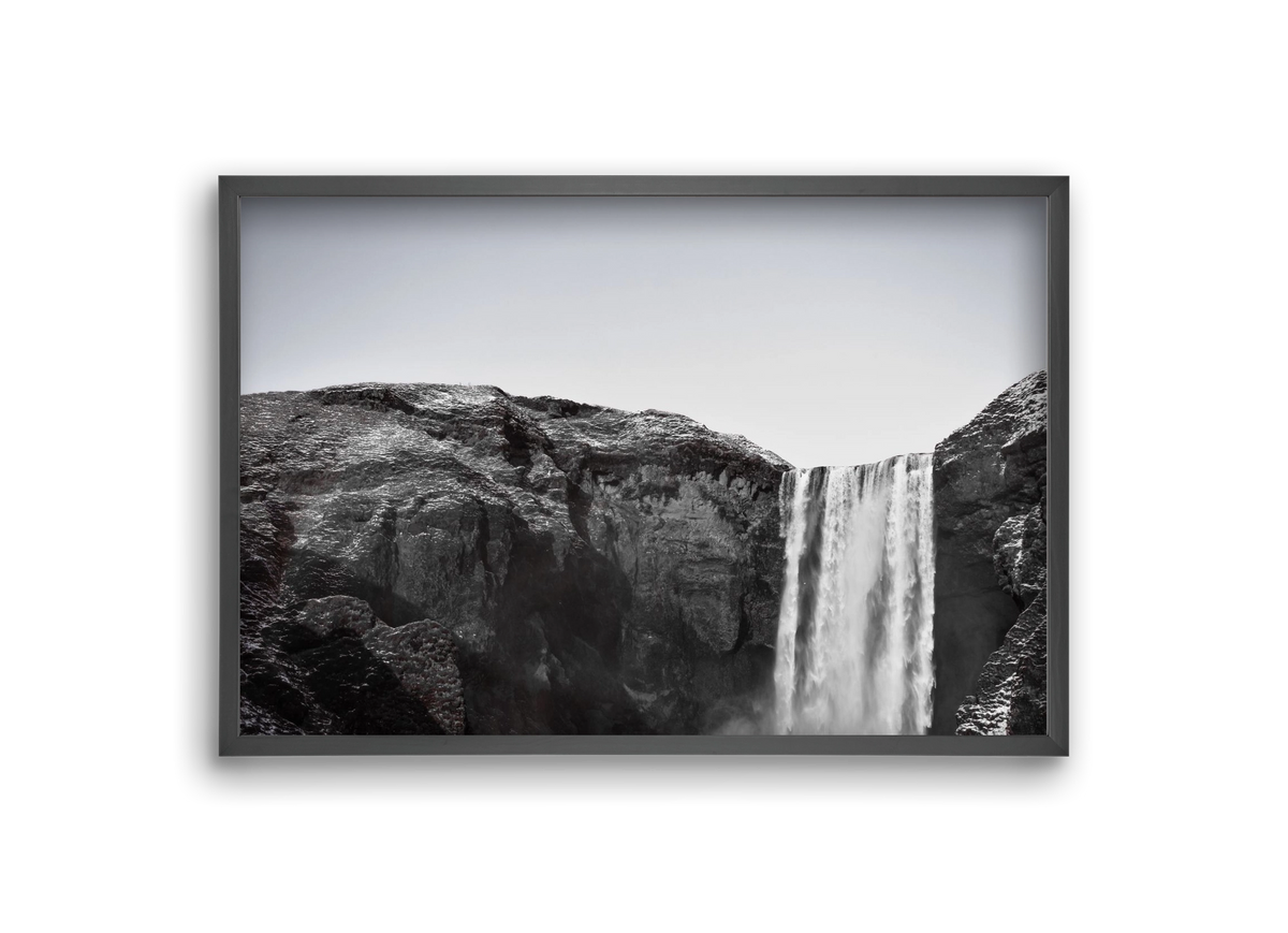 The fall, 30x20 cm (30x20 cm), Fekete keret