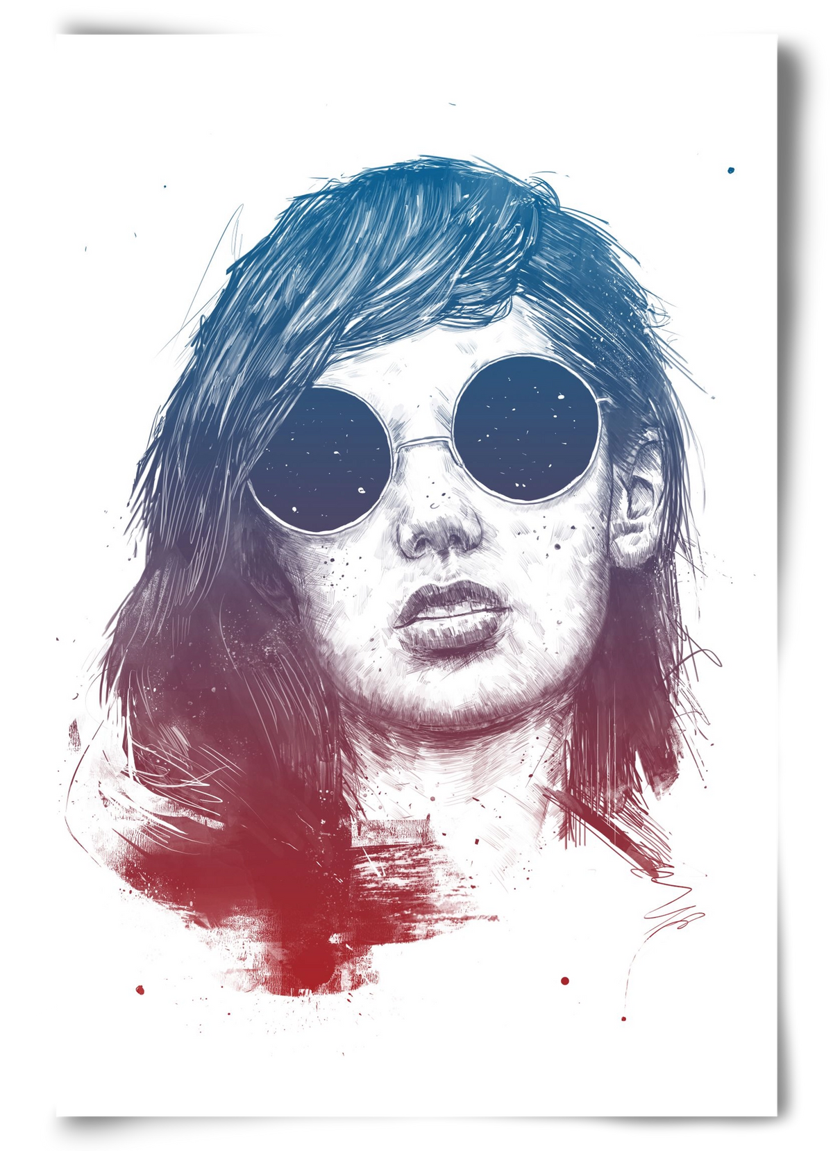 Summer Nights, 60x90 cm, Keret nélkül