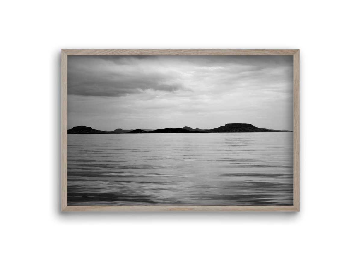 Horizontal witness, 30x20 cm (30x20 cm), Tölgy keret