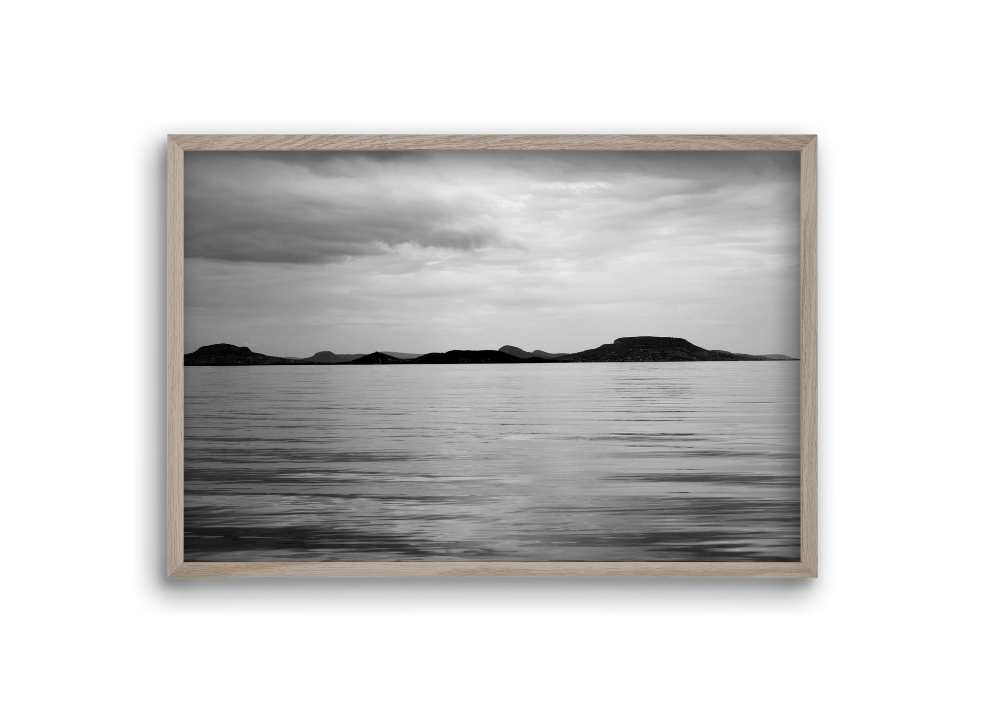 Horizontal witness, 30x20 cm (30x20 cm), Tölgy keret