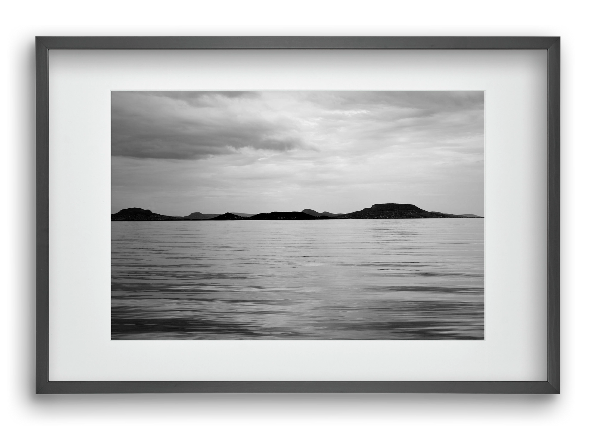 Horizontal witness, 60x40 cm (45x30 cm), Fekete keret, paszpartuval