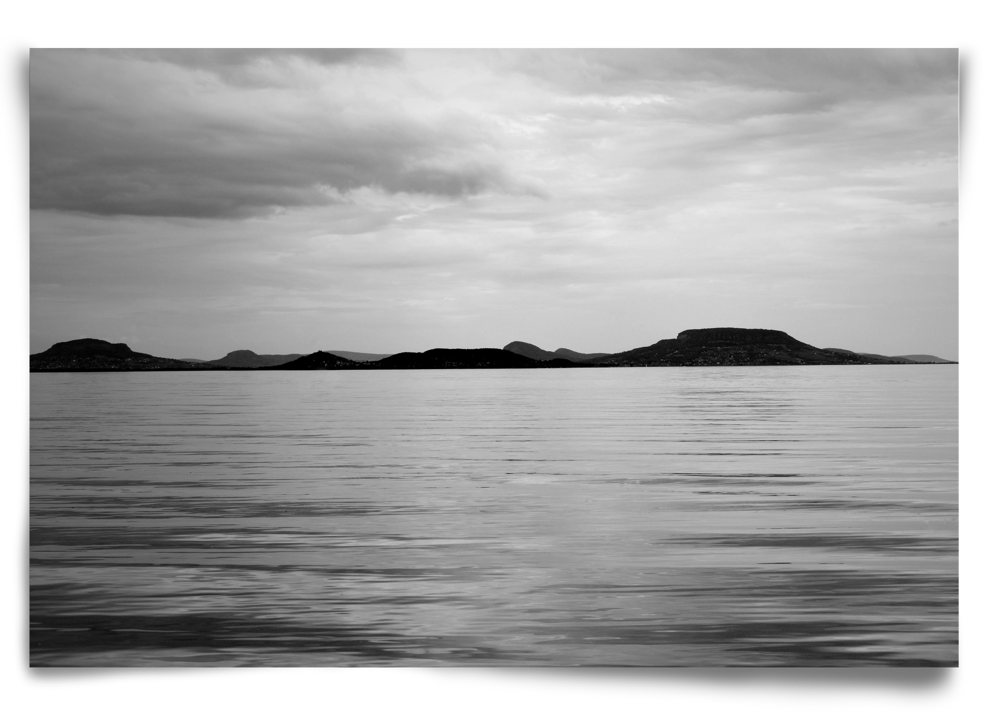 Horizontal witness, 90x60 cm, Keret nélkül