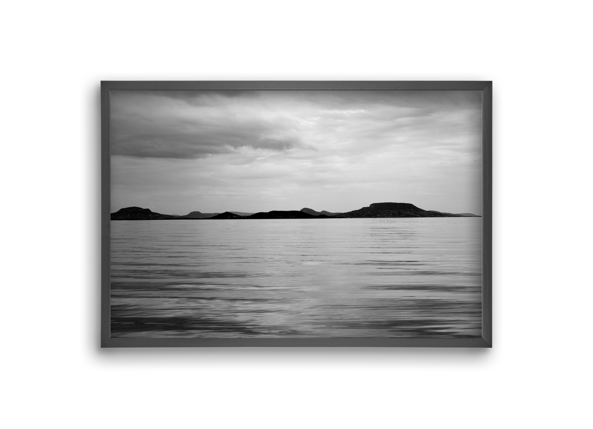 Horizontal witness, 30x20 cm (30x20 cm), Fekete keret