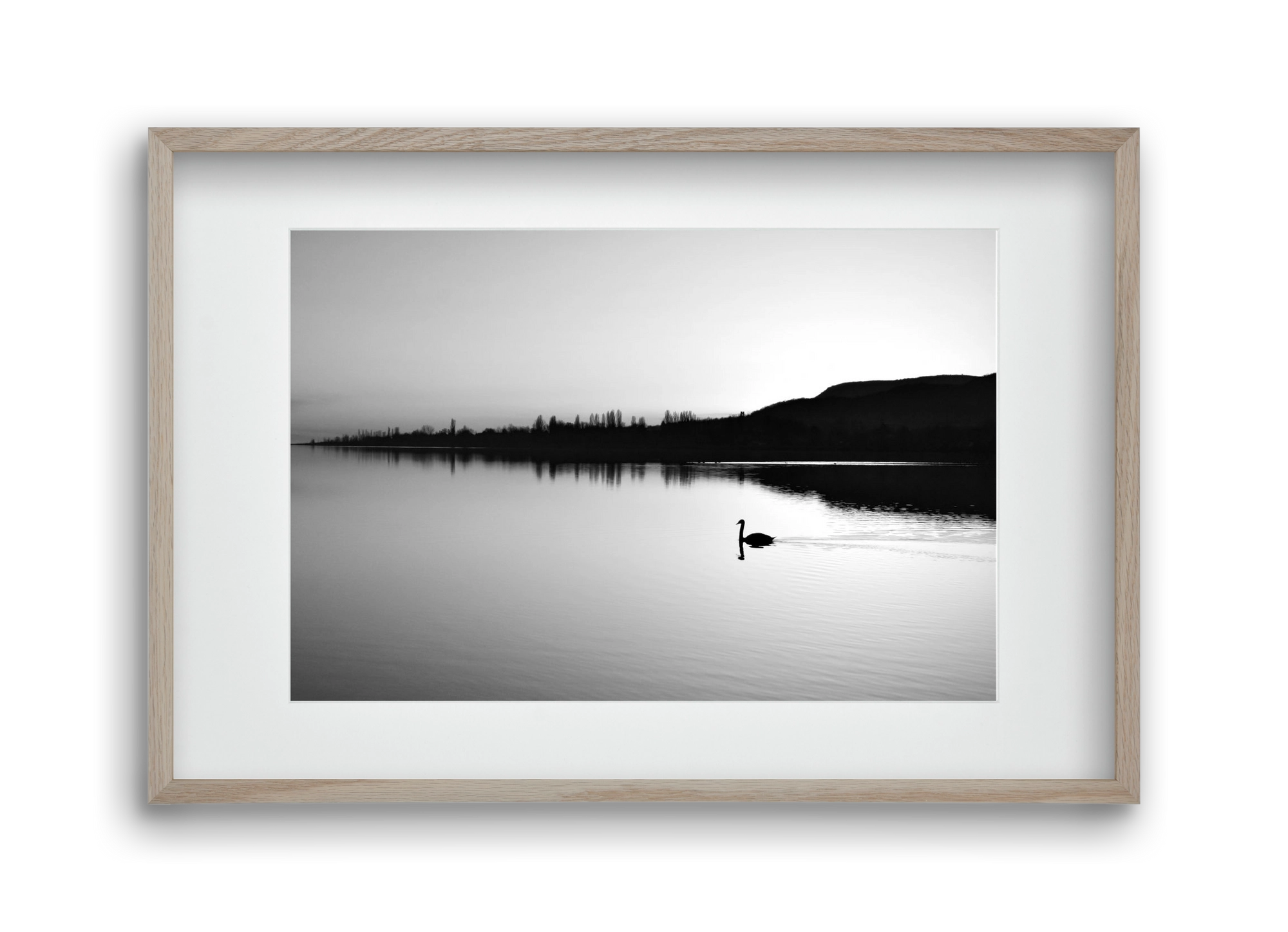 Sundress, 45x30 cm (30x20 cm), Tölgy keret, paszpartuval