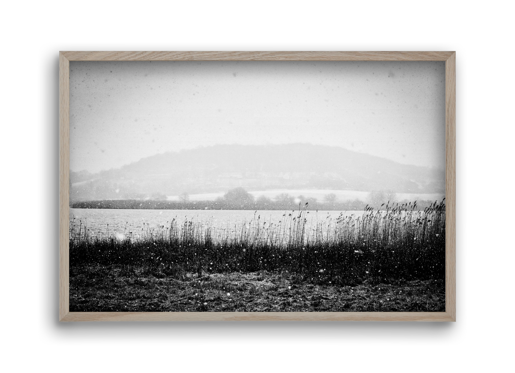 Internal, 45x30 cm (45x30 cm), Tölgy keret