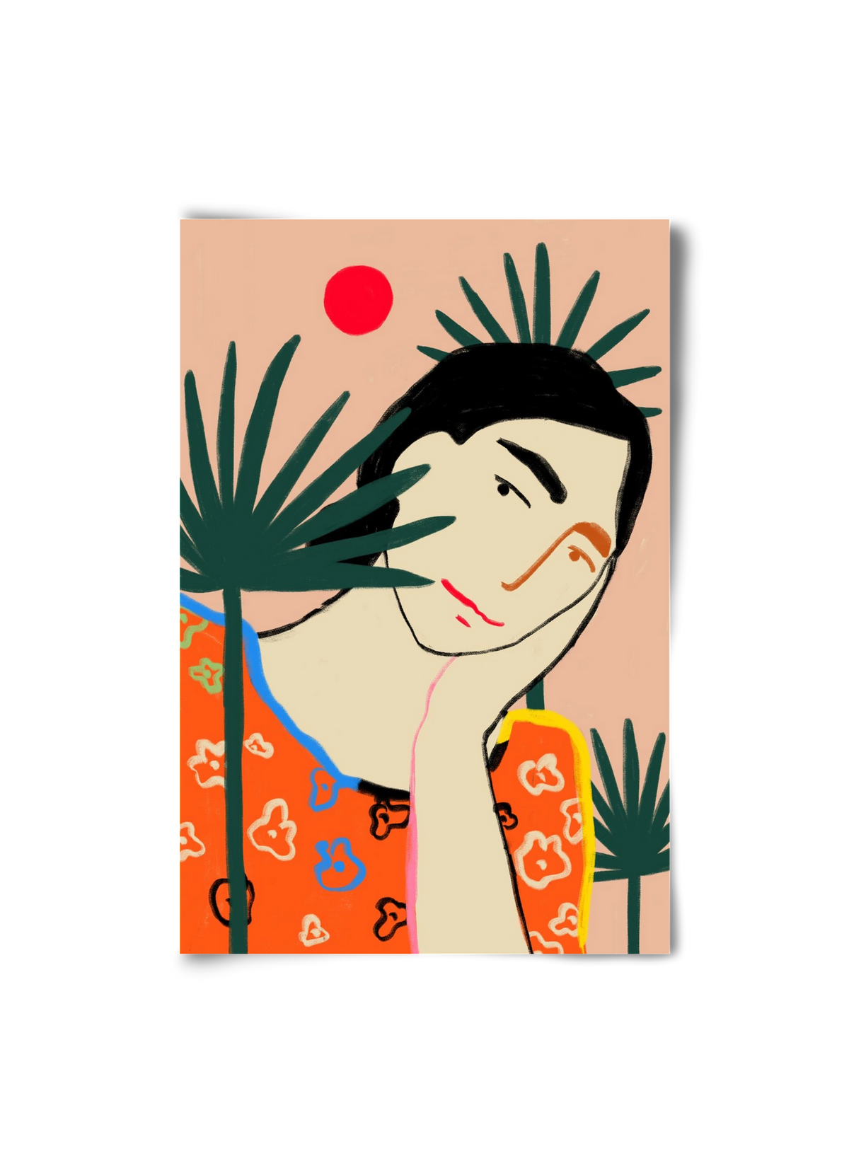 VACATION MOOD, 20x30 cm, Keret nélkül