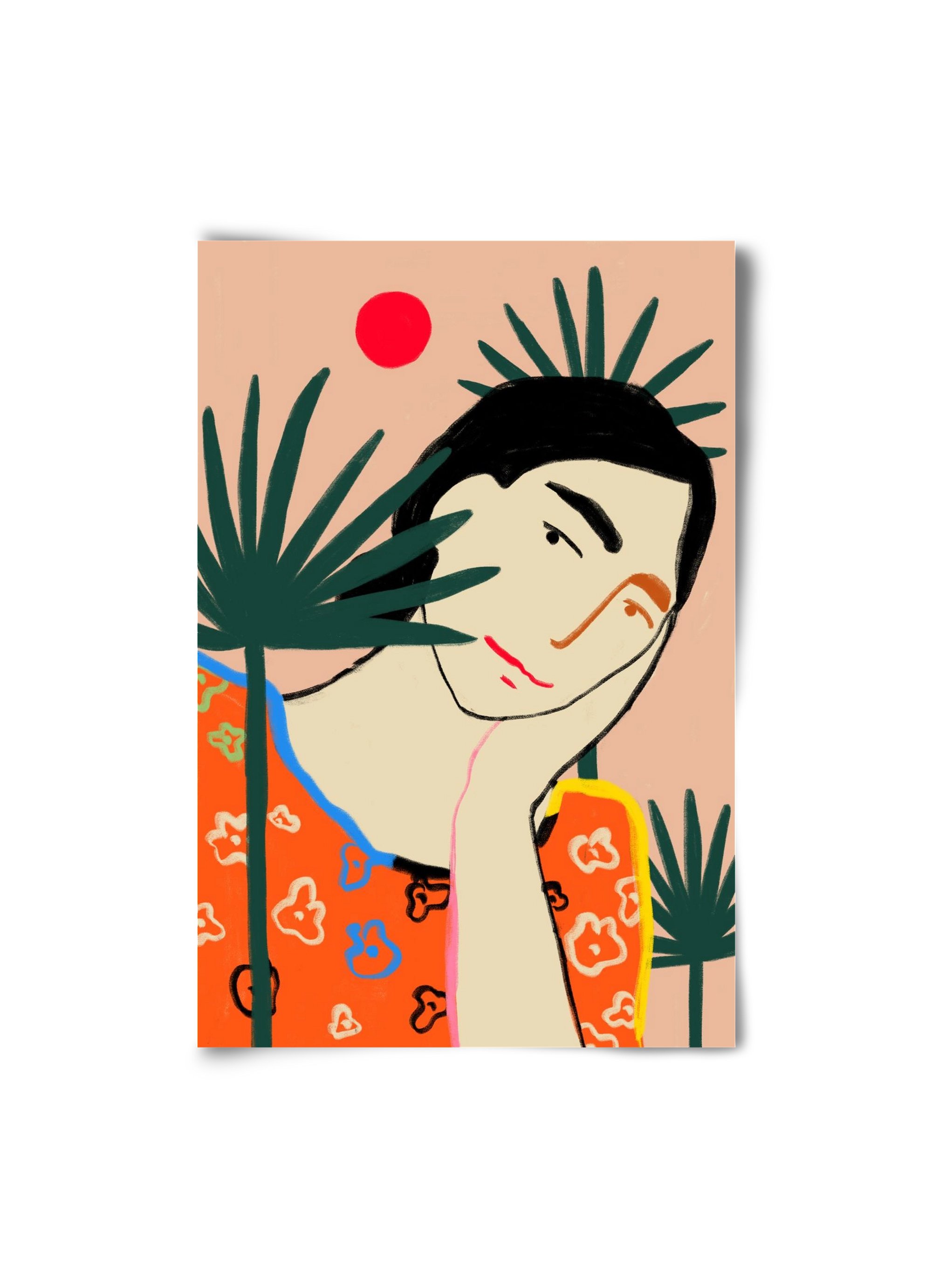 VACATION MOOD, 20x30 cm, Keret nélkül