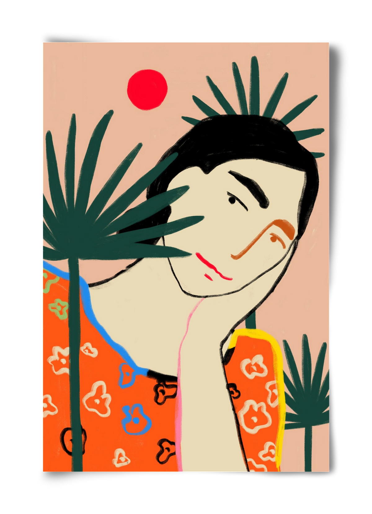 VACATION MOOD, 40x60 cm, Keret nélkül