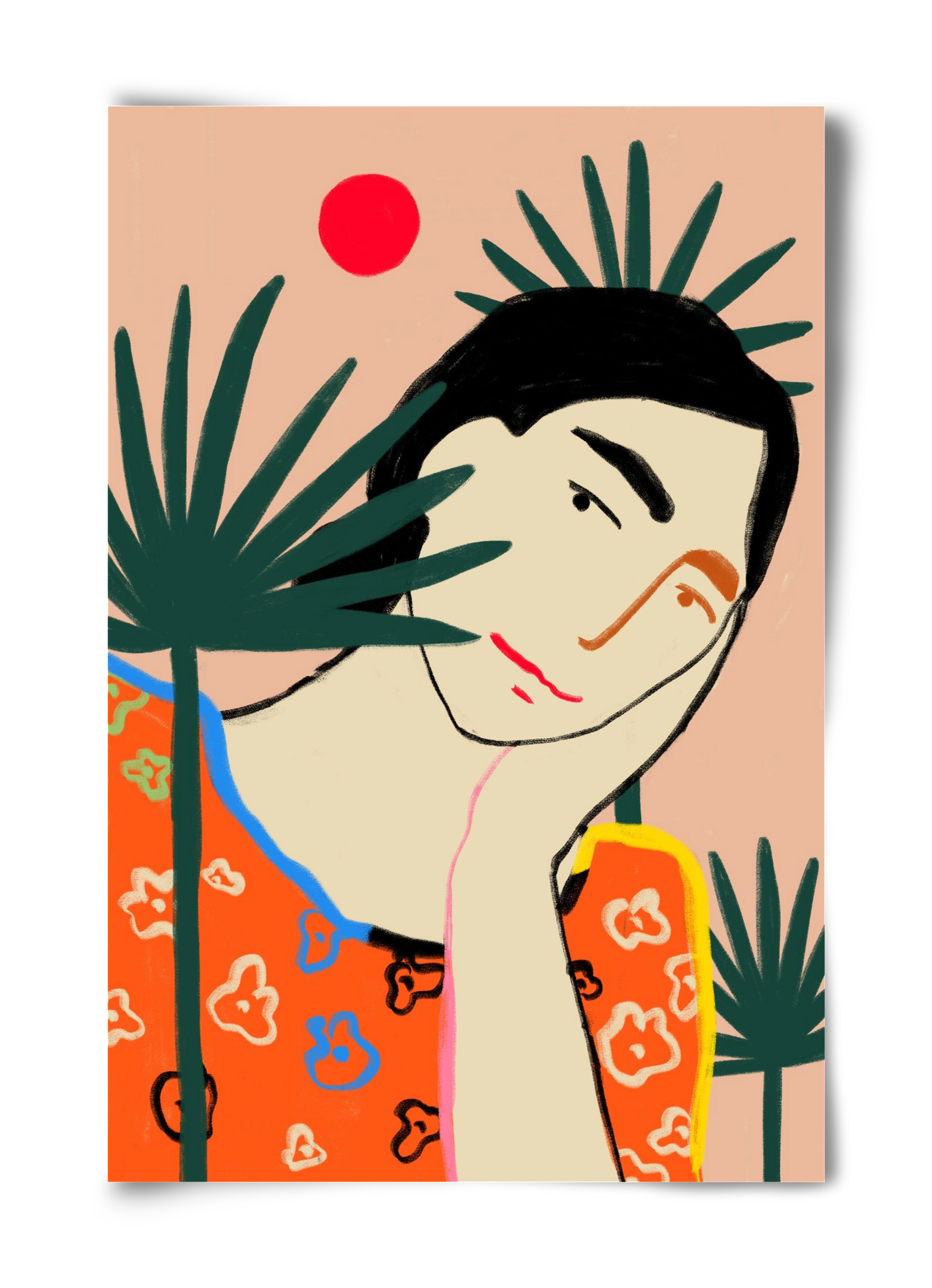 VACATION MOOD, 40x60 cm, Keret nélkül