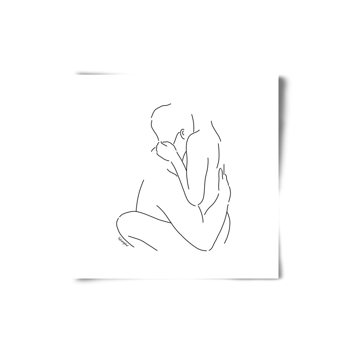 Together, 20x20 cm, Keret nélkül