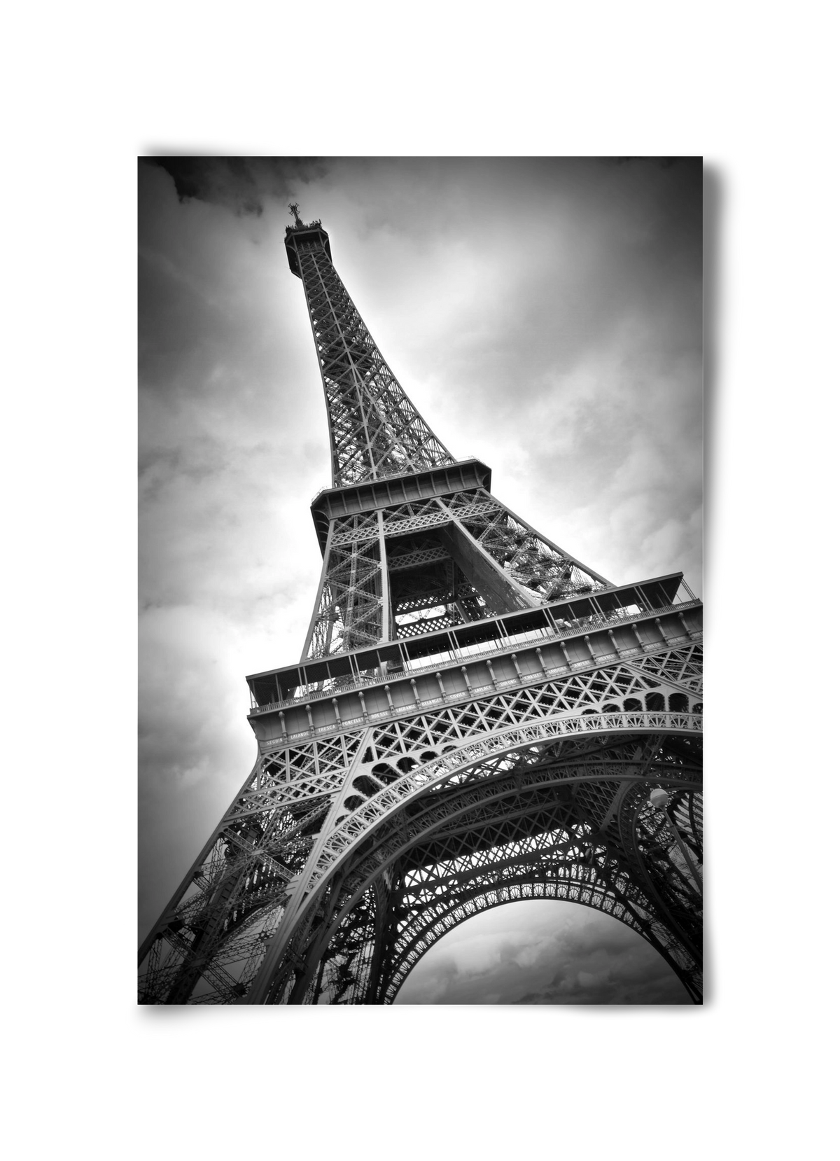 Eiffel Tower Dynamic, 30x45 cm, Keret nélkül