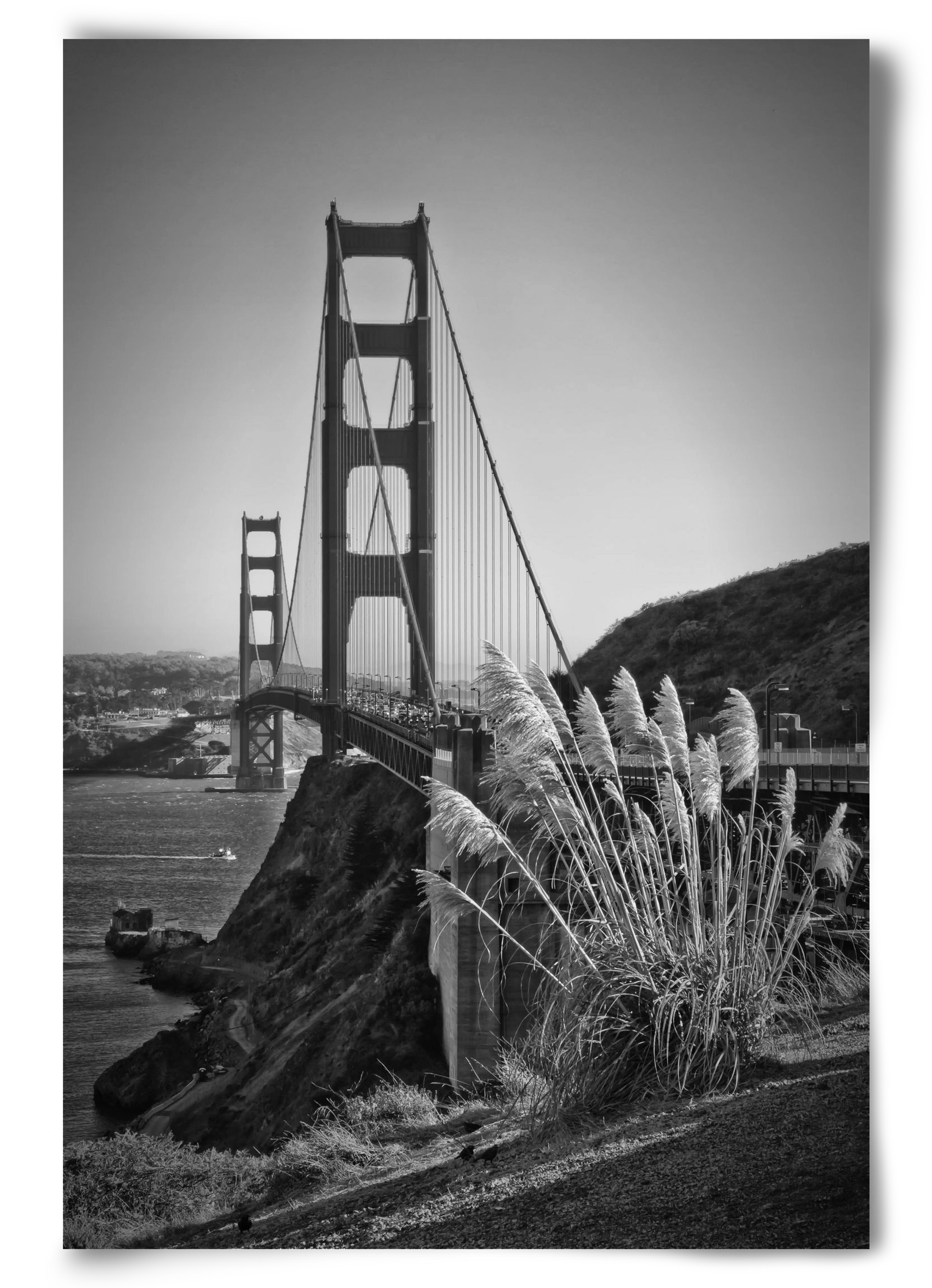 SAN FRANCISCO Golden Gate Bridge, 60x90 cm, Keret nélkül