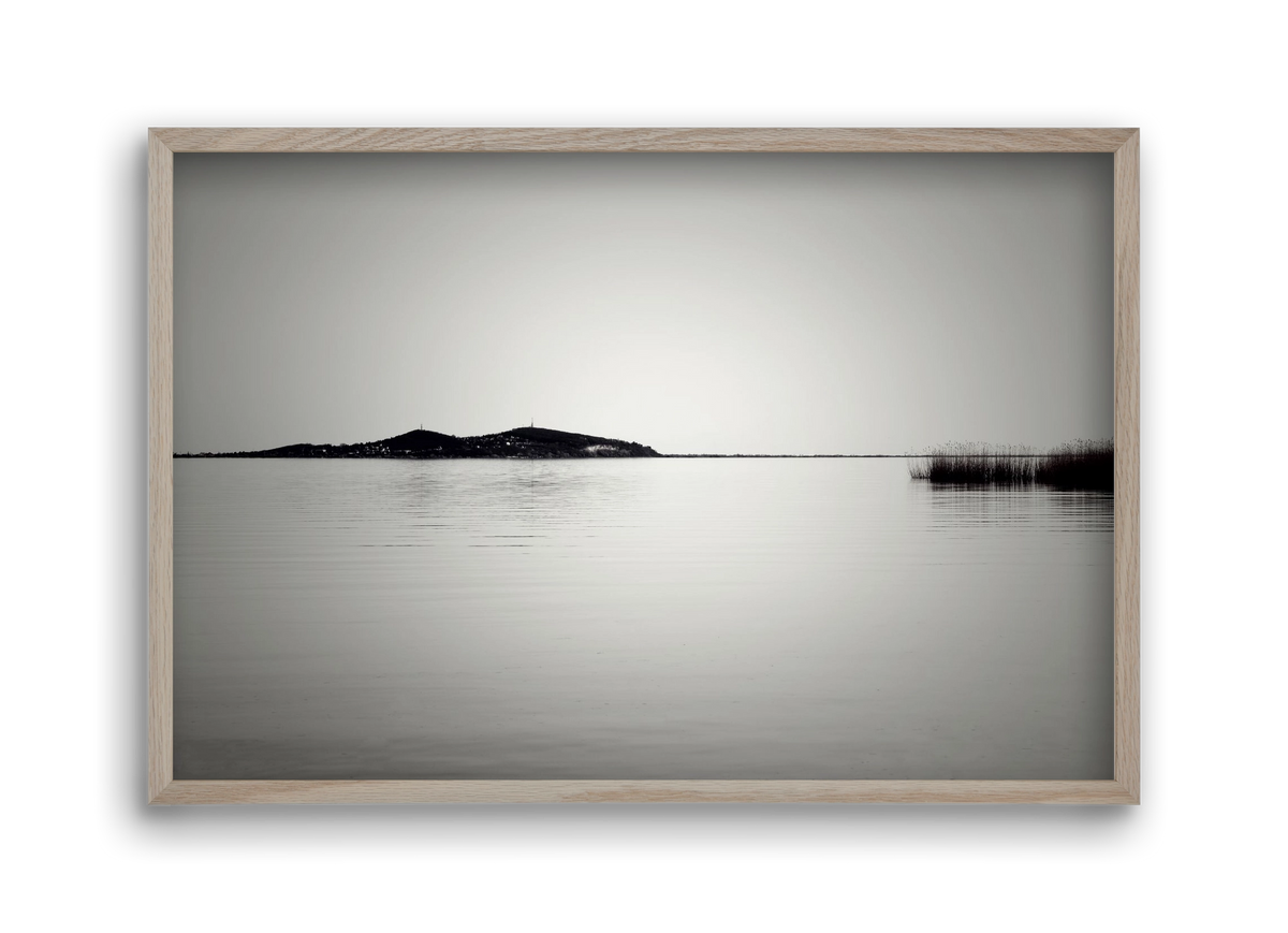 Balance, 45x30 cm (45x30 cm), Tölgy keret