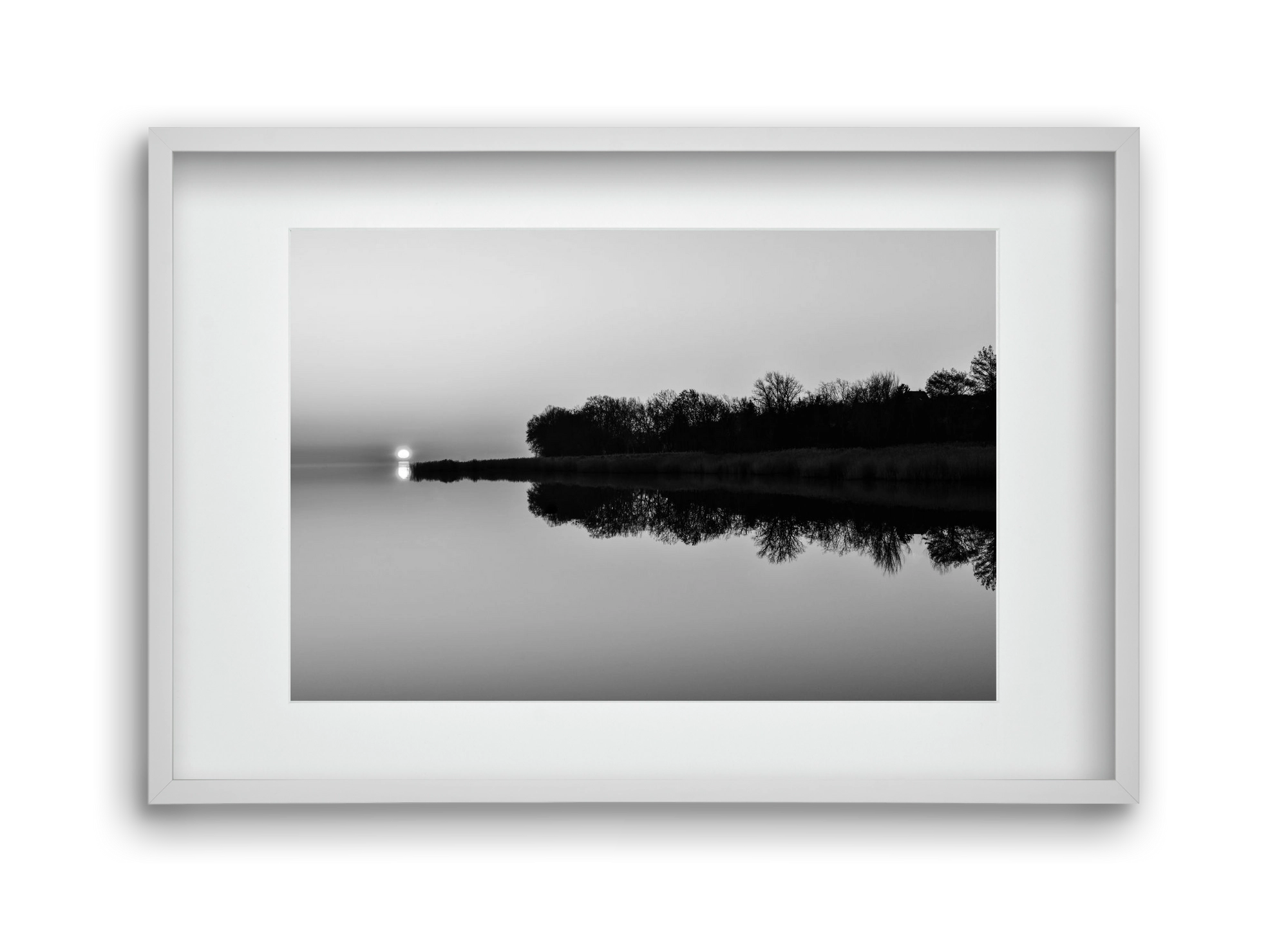 Corner, 45x30 cm (30x20 cm), Fehér keret, paszpartuval