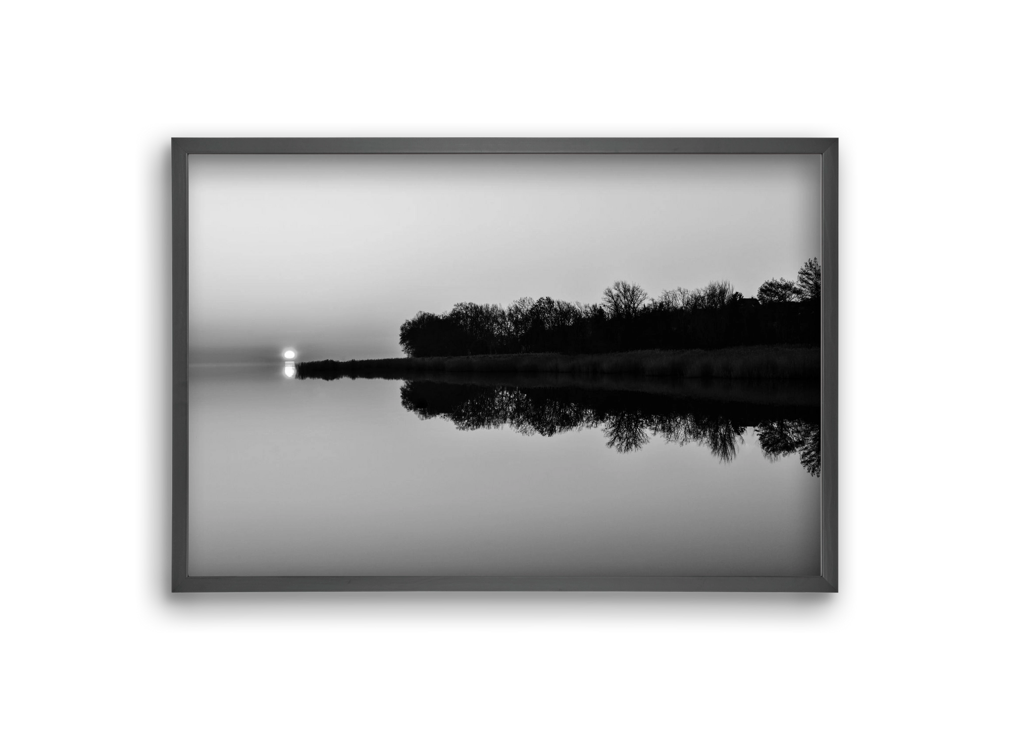 Corner, 30x20 cm (30x20 cm), Fekete keret