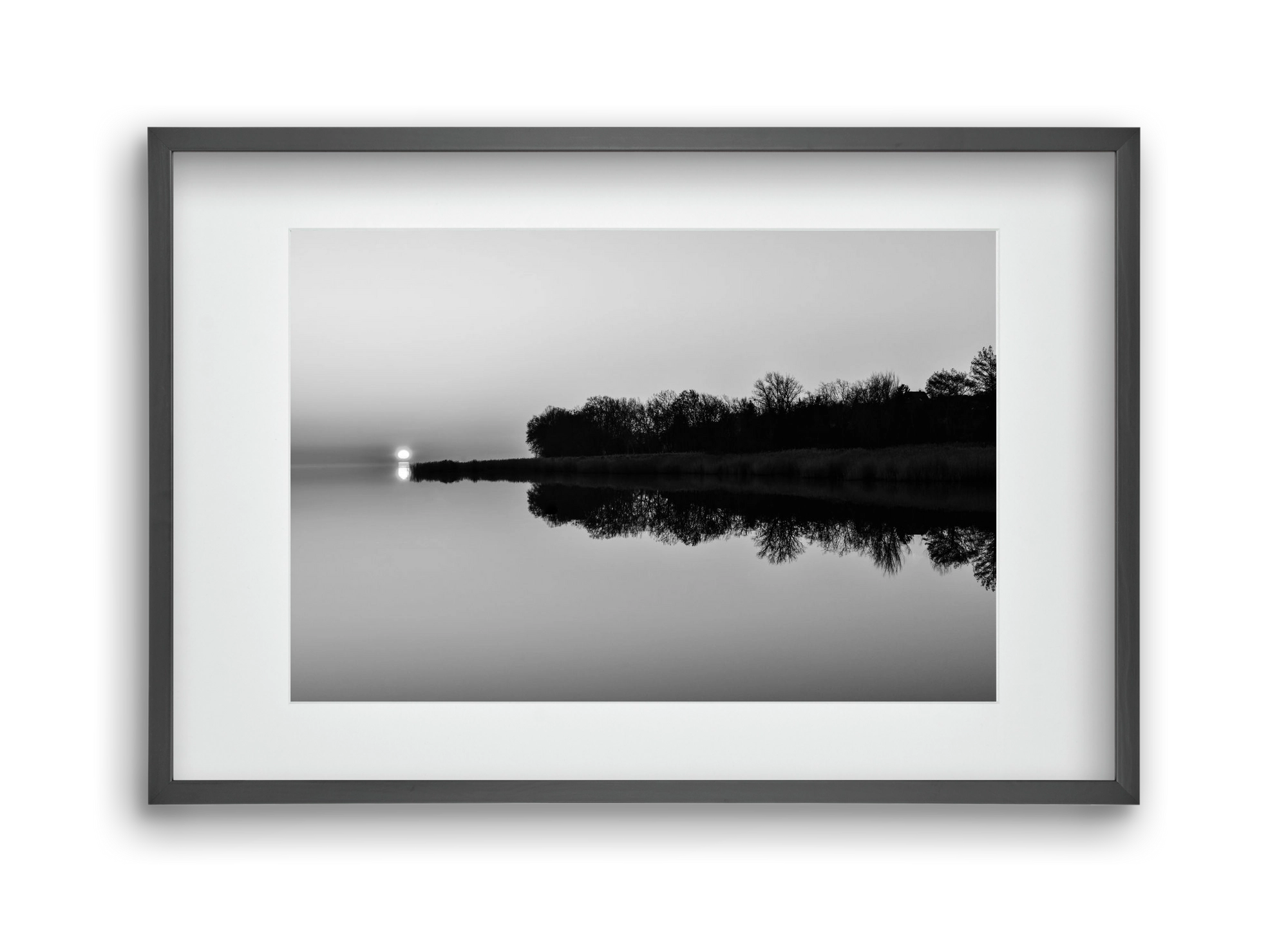 Corner, 45x30 cm (30x20 cm), Fekete keret, paszpartuval