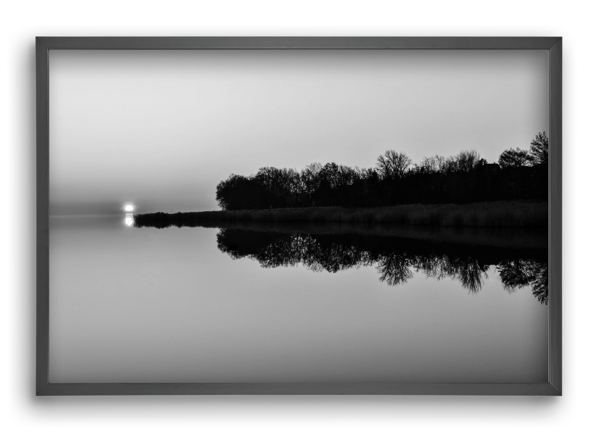 Corner, 60x40 cm (60x40 cm), Fekete keret