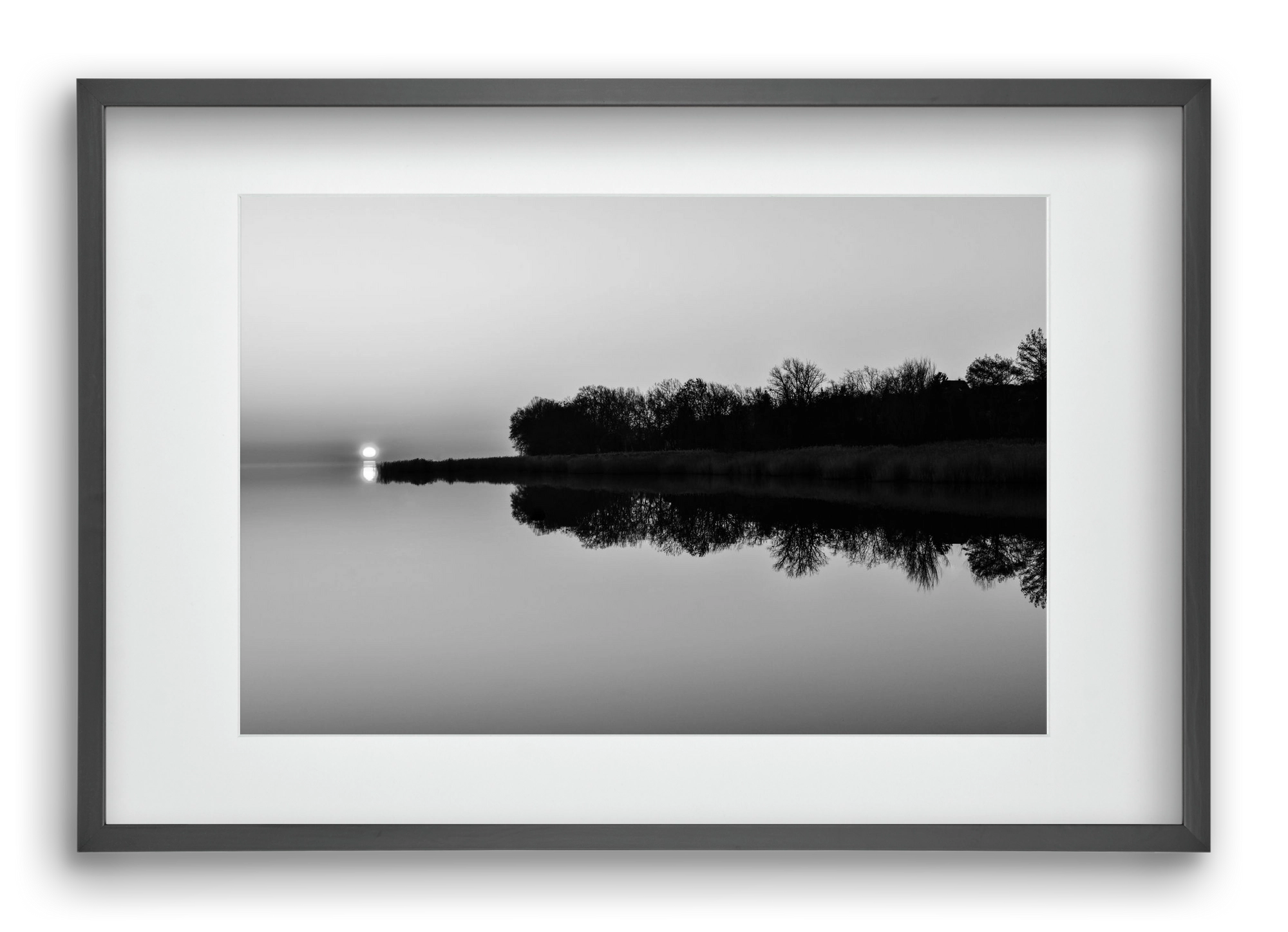 Corner, 60x40 cm (45x30 cm), Fekete keret, paszpartuval