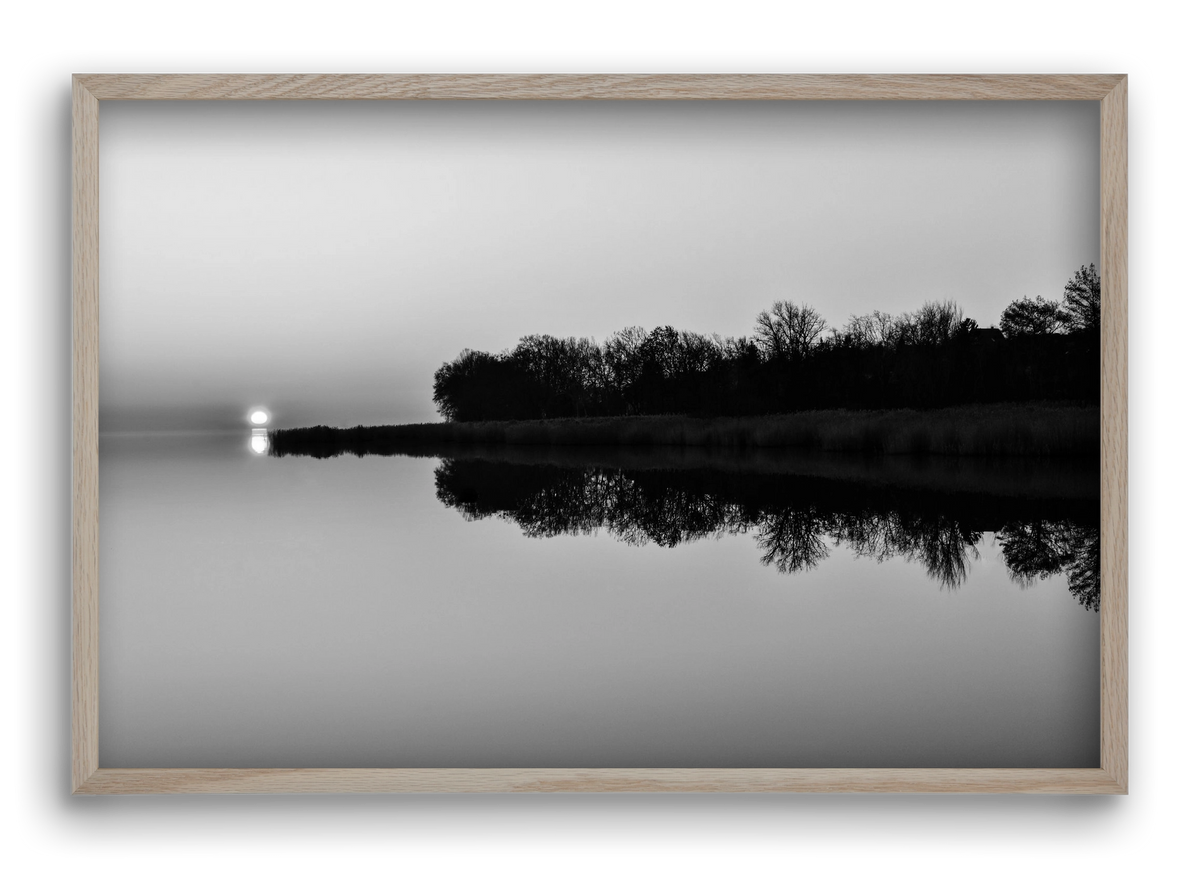 Corner, 60x40 cm (60x40 cm), Tölgy keret