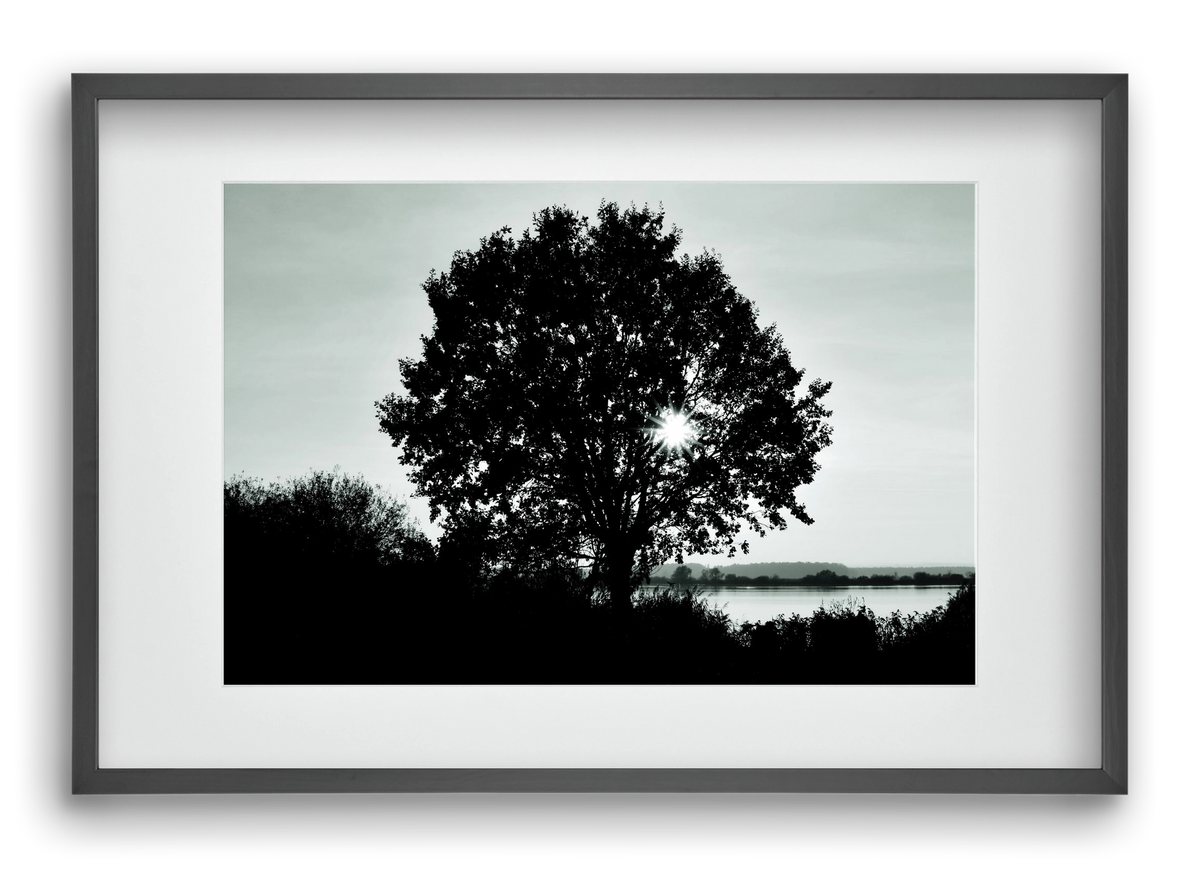 with heart, 60x40 cm (45x30 cm), Fekete keret, paszpartuval