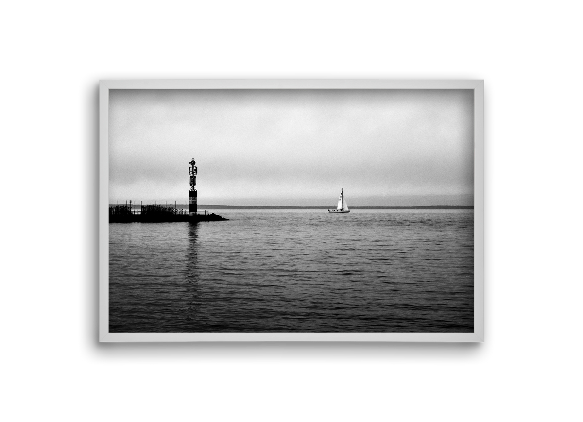 Lost, 30x20 cm (30x20 cm), Fehér keret