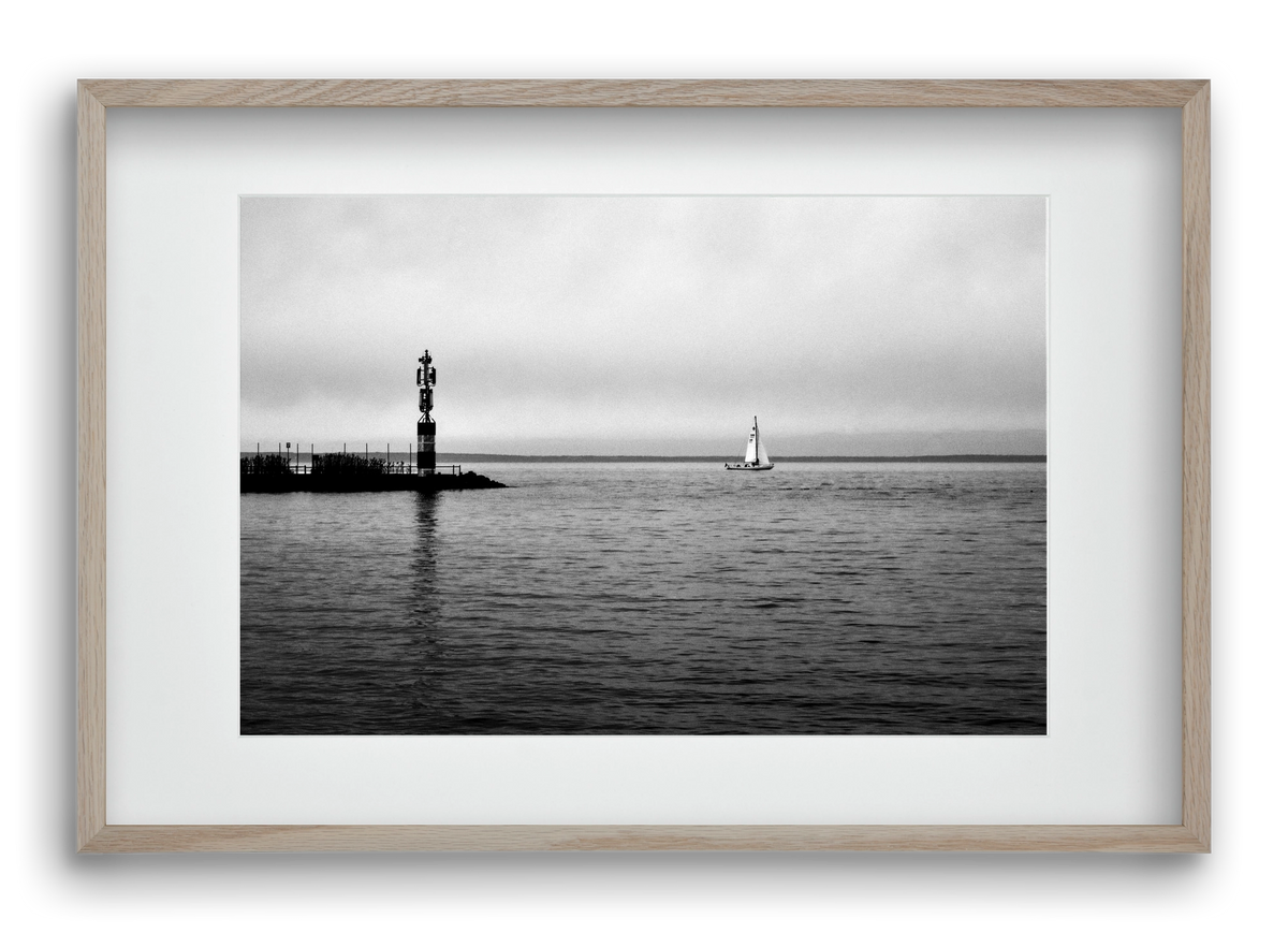 Lost, 60x40 cm (45x30 cm), Tölgy keret, paszpartuval