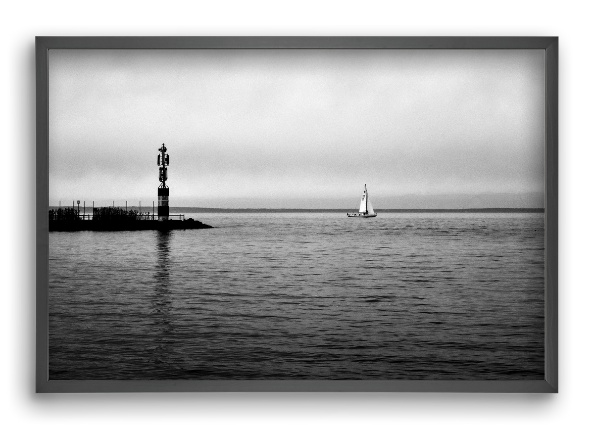 Lost, 60x40 cm (60x40 cm), Fekete keret