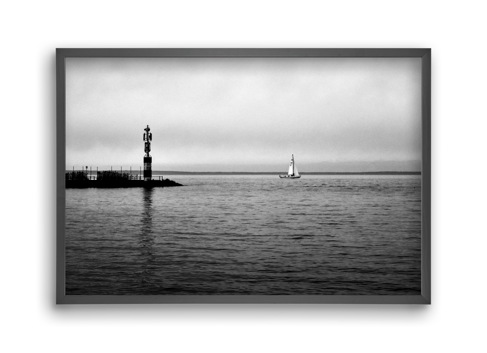 Lost, 45x30 cm (45x30 cm), Fekete keret