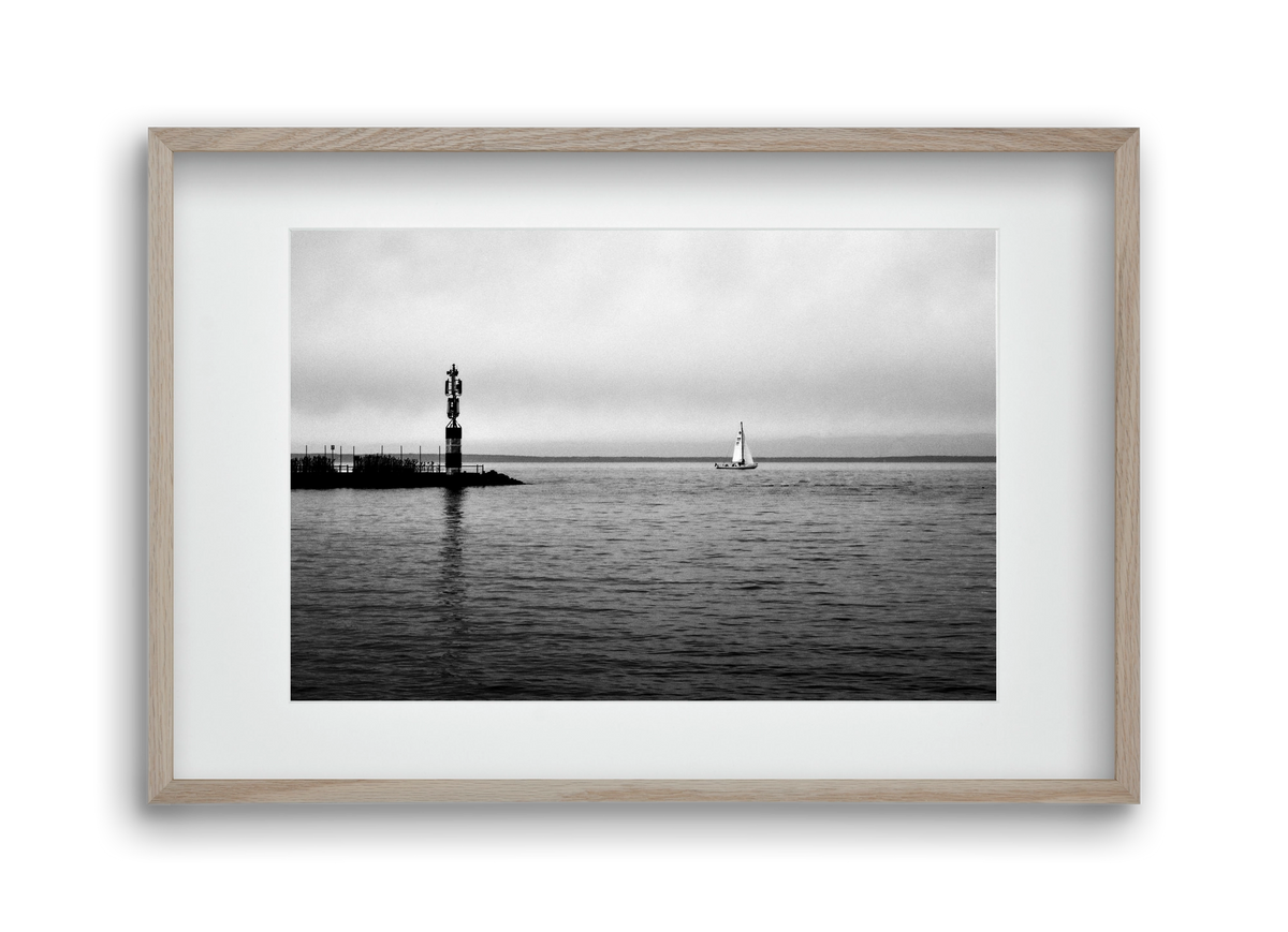 Lost, 45x30 cm (30x20 cm), Tölgy keret, paszpartuval