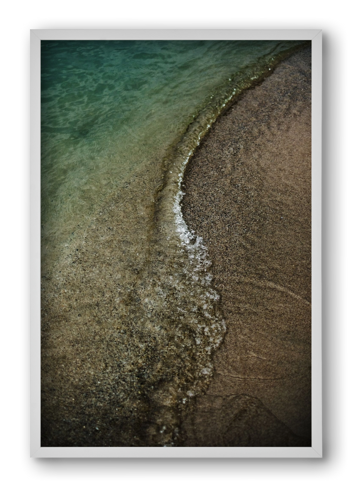 balance, 40x60 cm (40x60 cm), Fehér keret