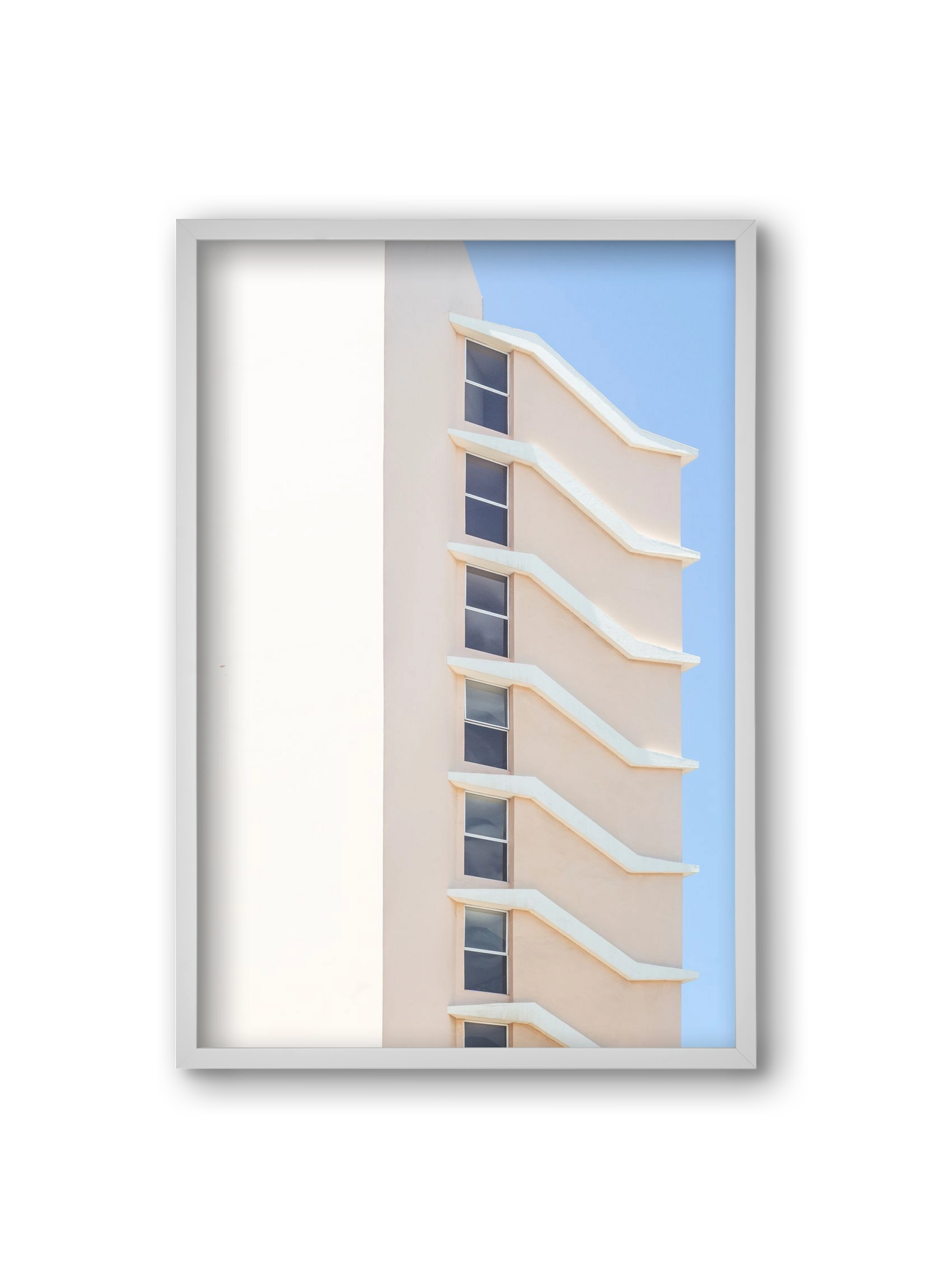 Beverly Hills, 20x30 cm (20x30 cm), Fehér keret