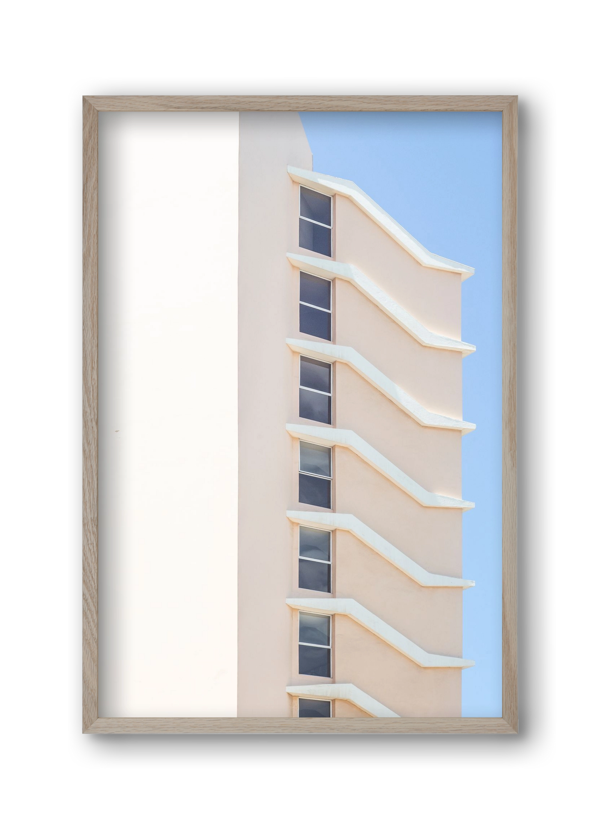 Beverly Hills, 30x45 cm (30x45 cm), Tölgy keret