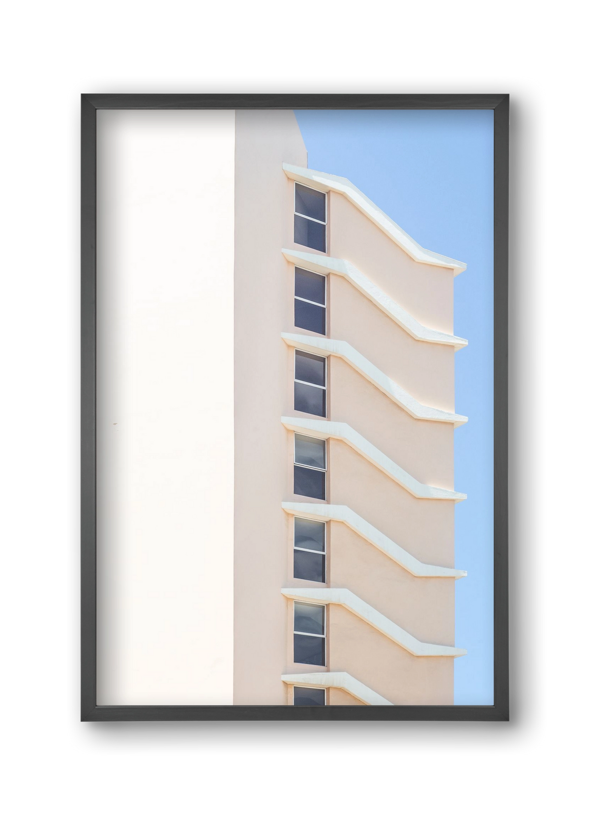 Beverly Hills, 30x45 cm (30x45 cm), Fekete keret