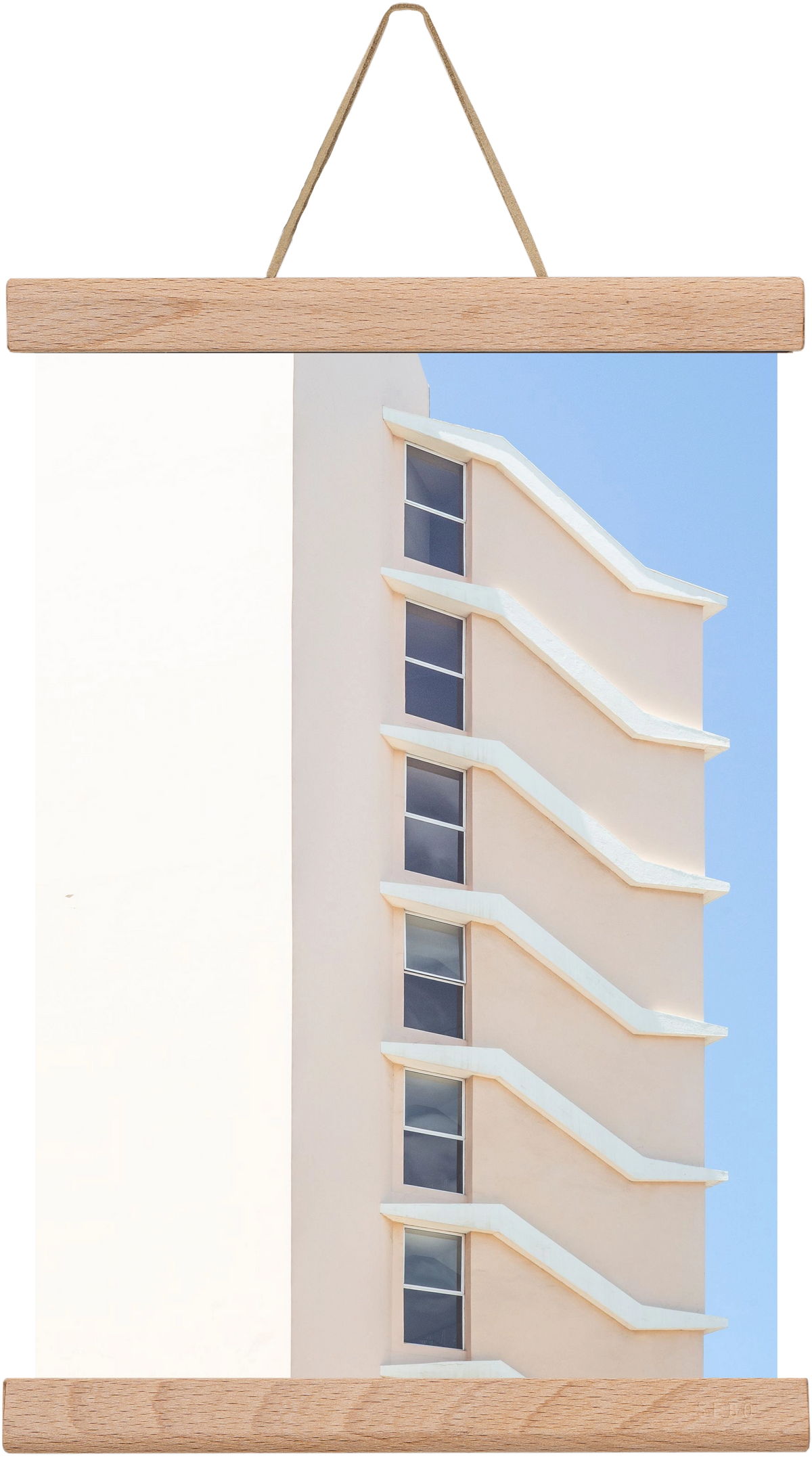 Beverly Hills, 20x30 cm (20x30 cm), Tölgy akasztó