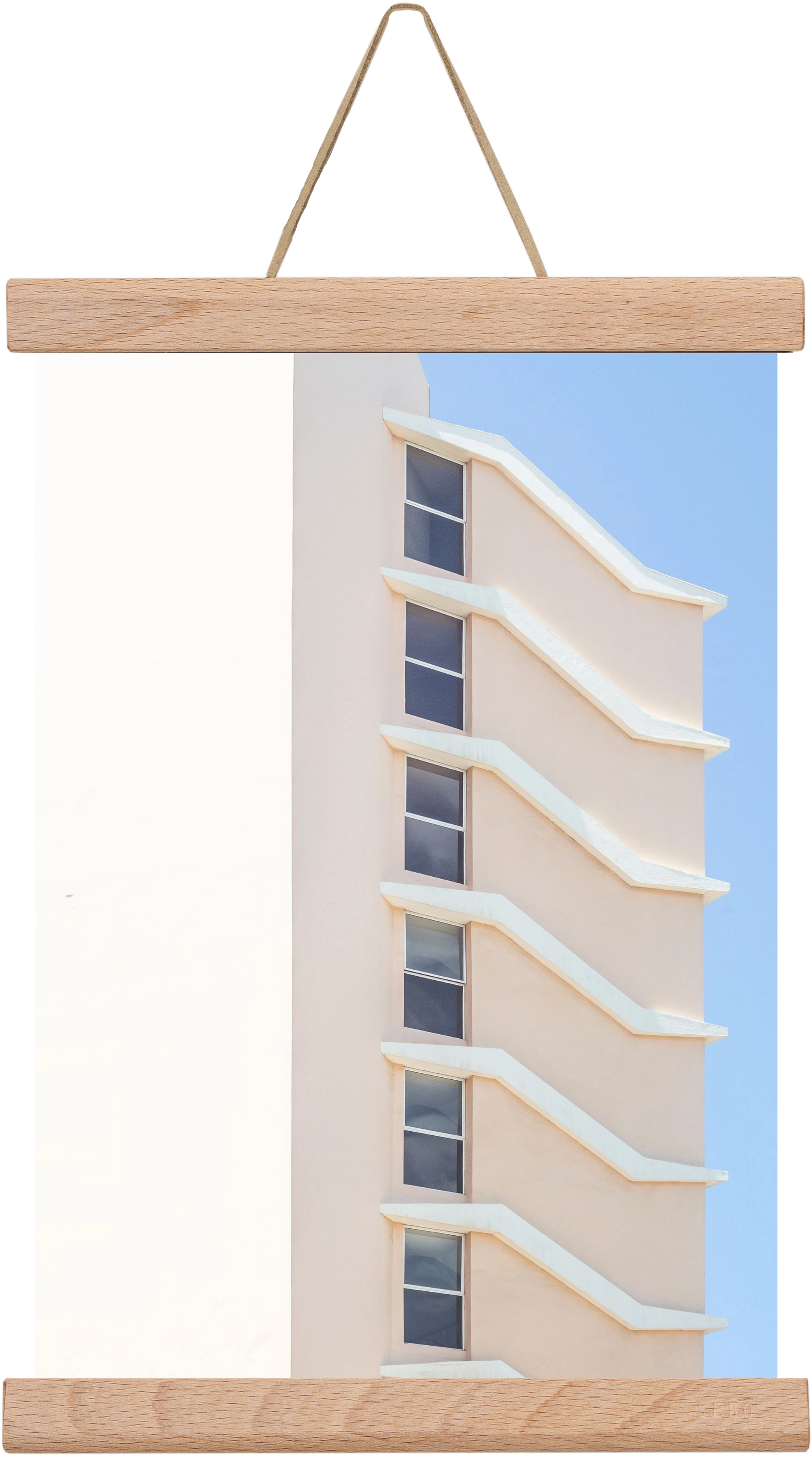 Beverly Hills, 20x30 cm (20x30 cm), Tölgy akasztó