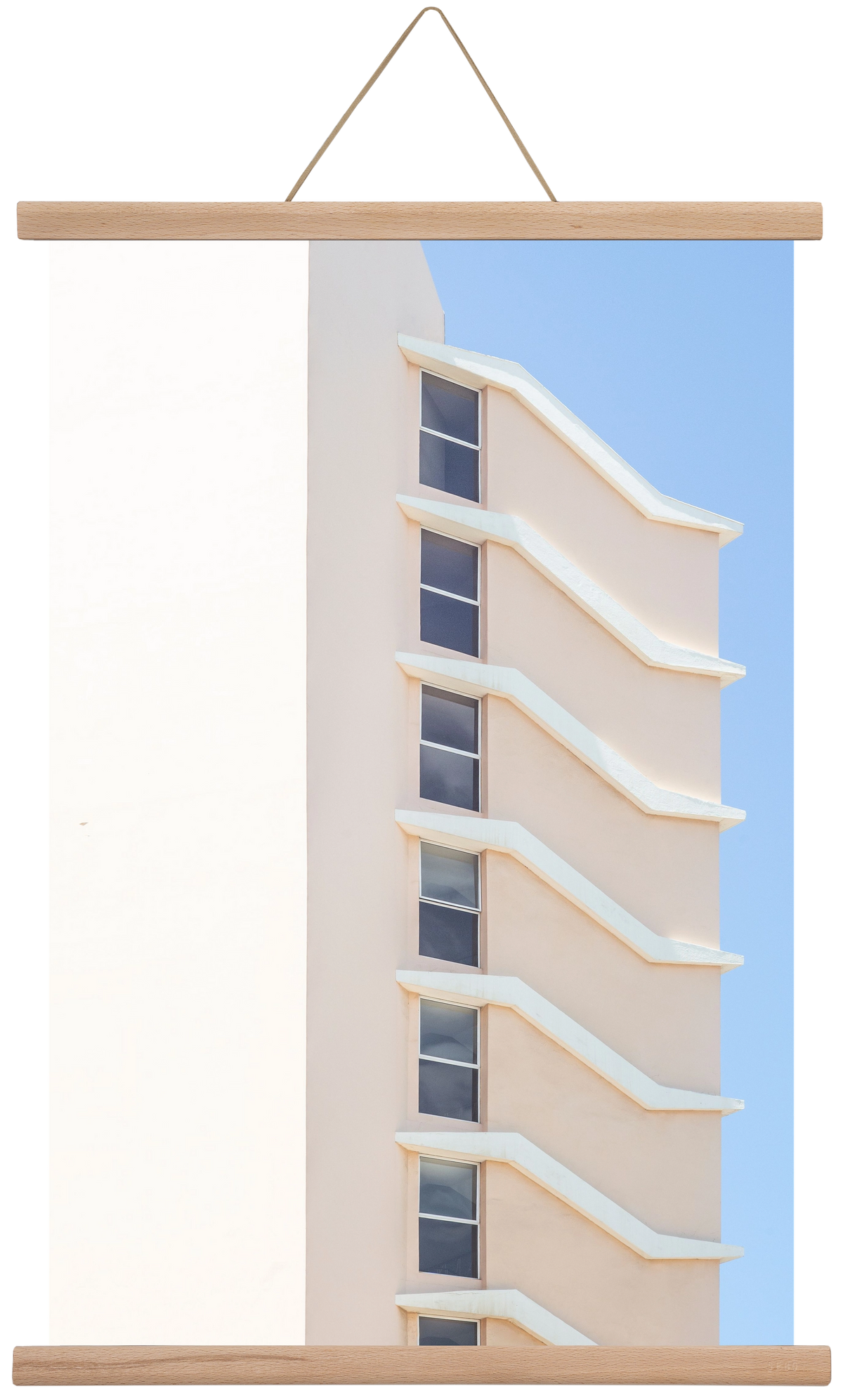 Beverly Hills, 40x60 cm (40x60 cm), Tölgy akasztó