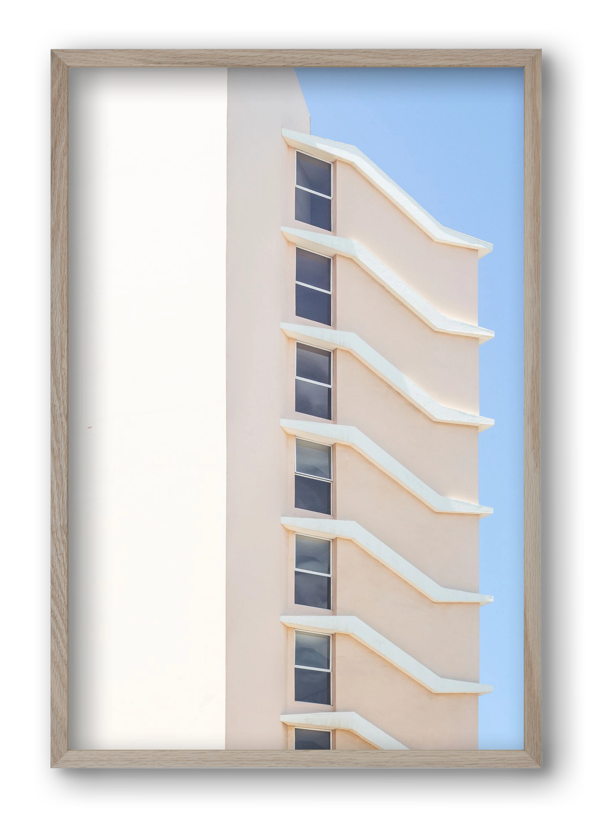 Beverly Hills, 40x60 cm (40x60 cm), Tölgy keret