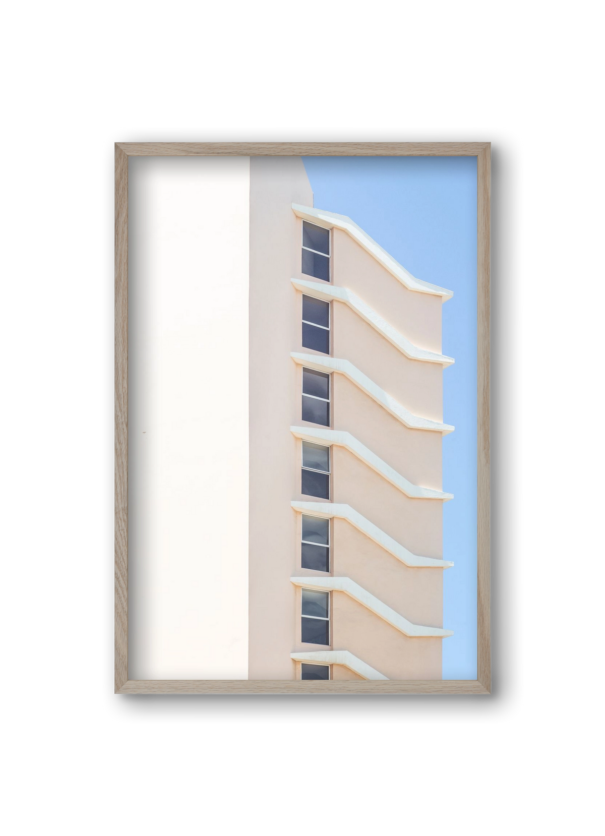 Beverly Hills, 20x30 cm (20x30 cm), Tölgy keret